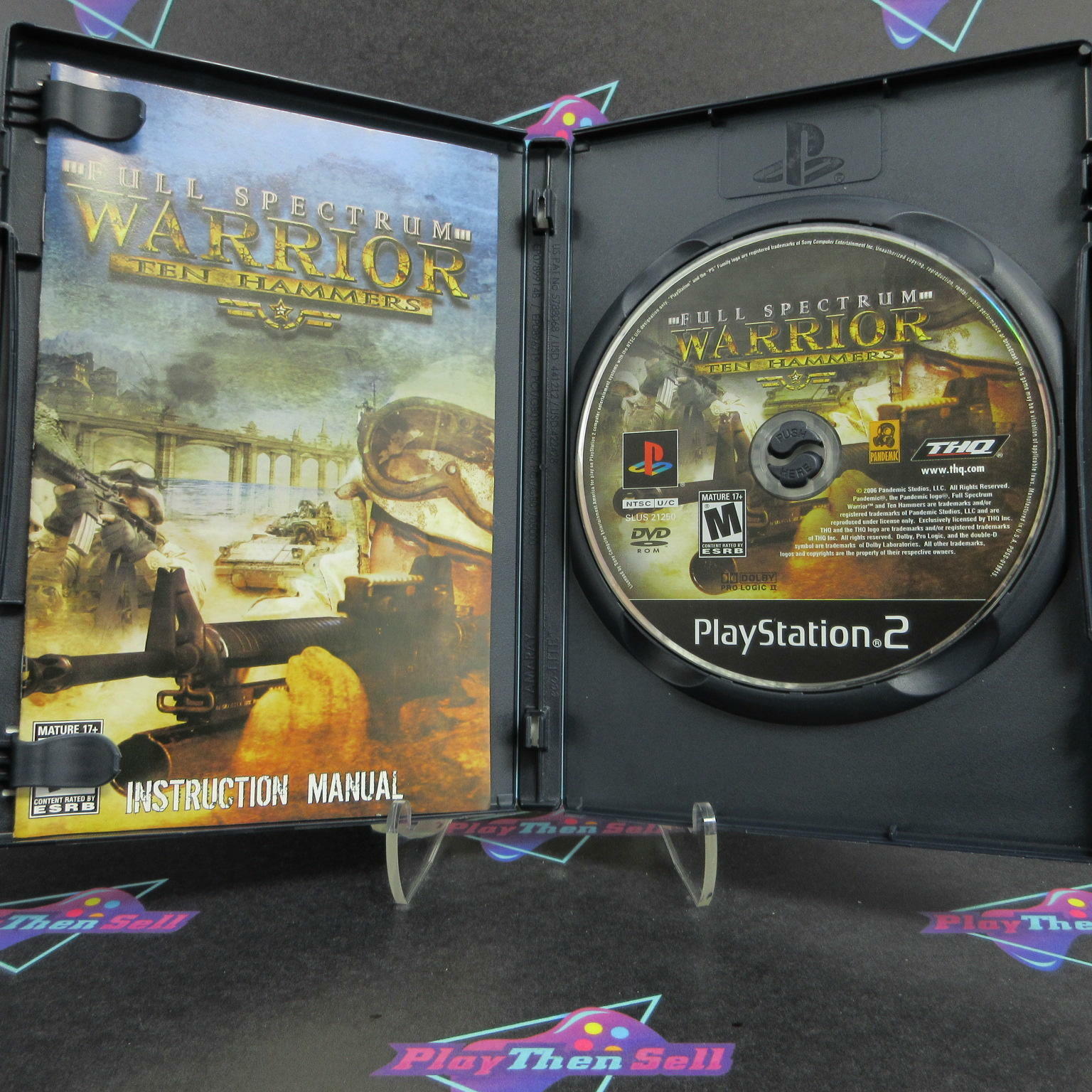 Full Spectrum Warrior Ten Hammers PS2 PlayStation 2 Complete - Excellent