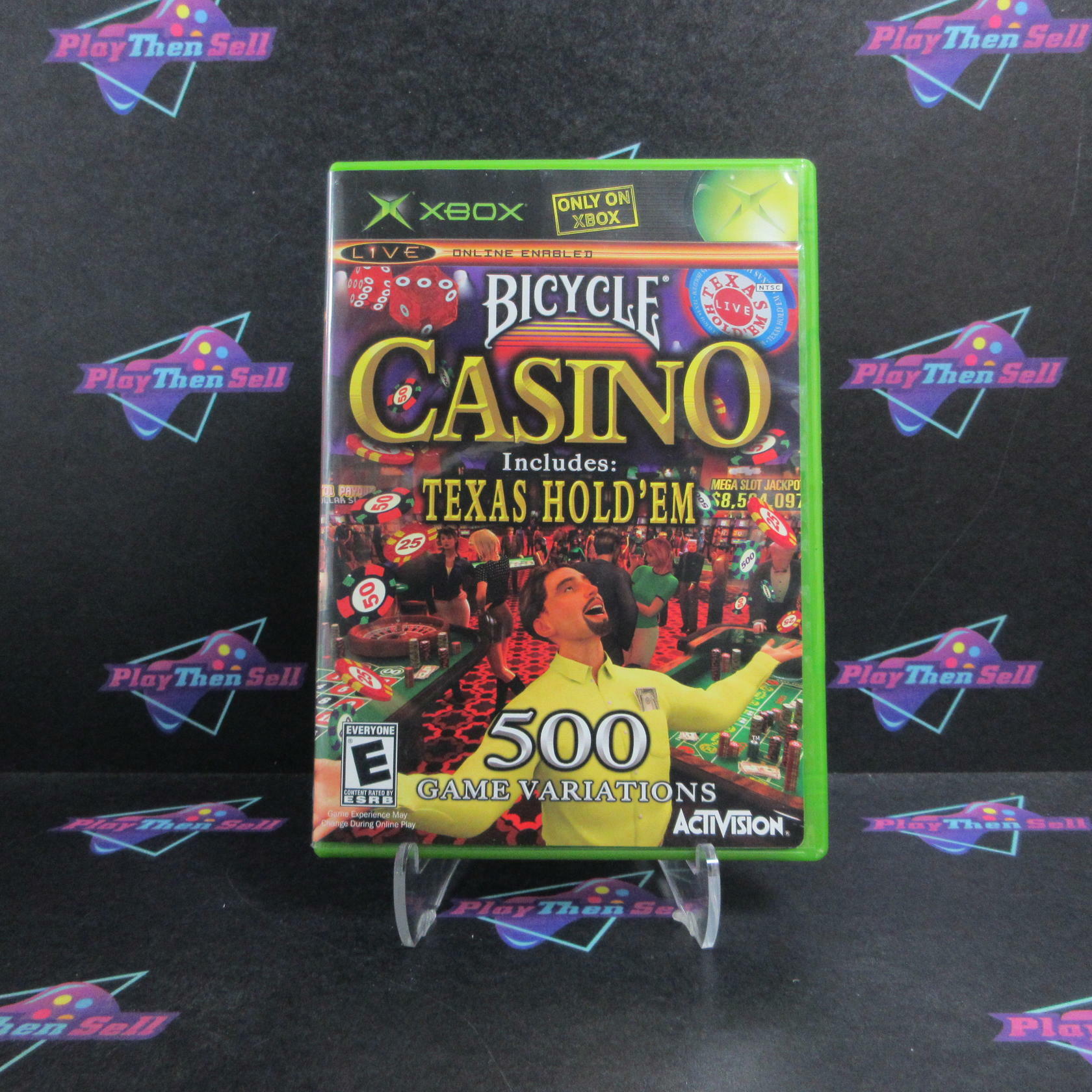 Bicycle Casino 2005 Xbox + Reg Card Complete - Refurbished