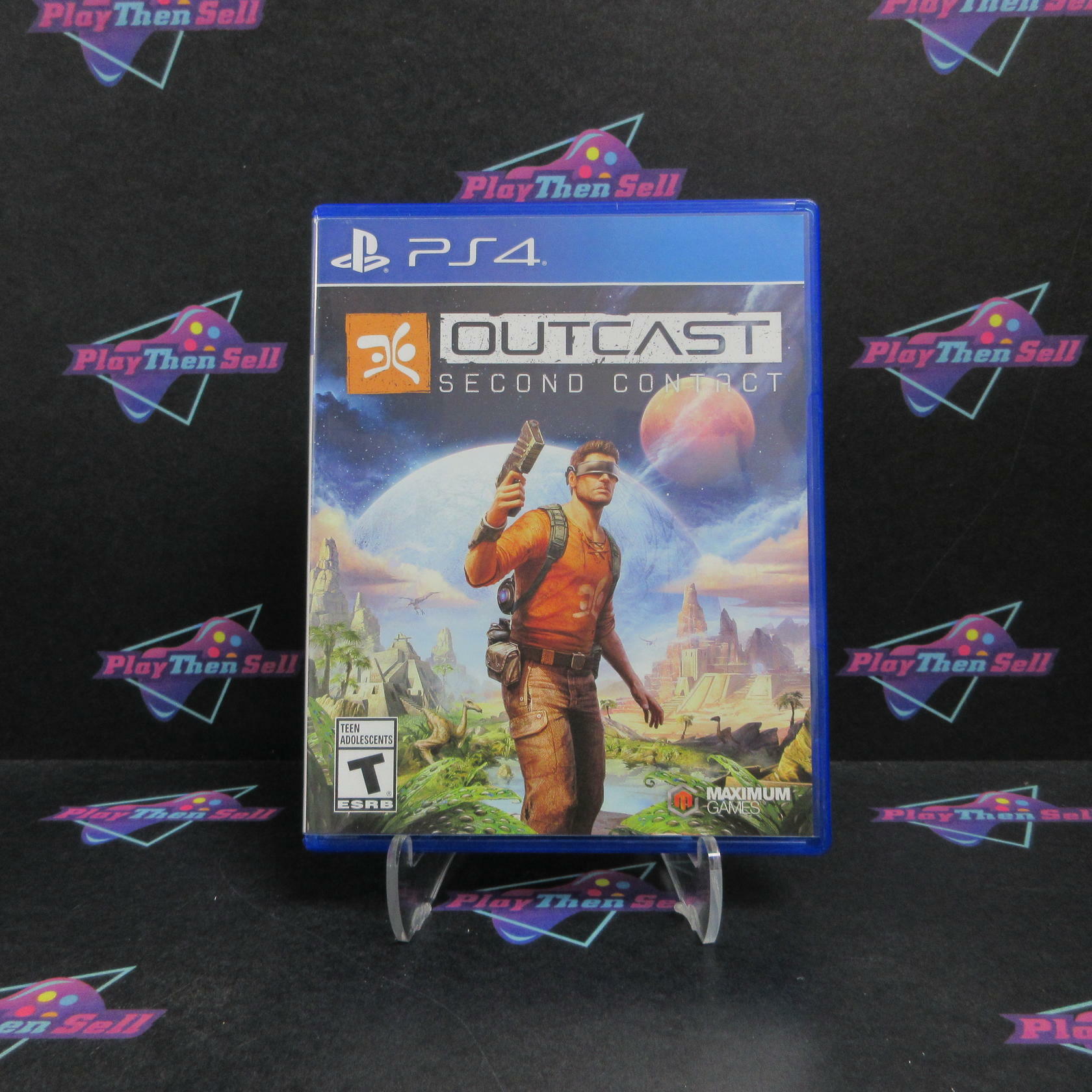 Outcast Second Contact PS4 PlayStation 4 Complete - Refurbished