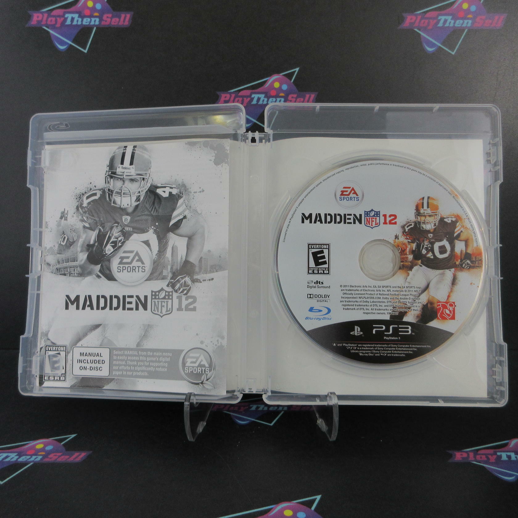 Madden NFL 12 PS3 PlayStation 3 Complete - Excellent