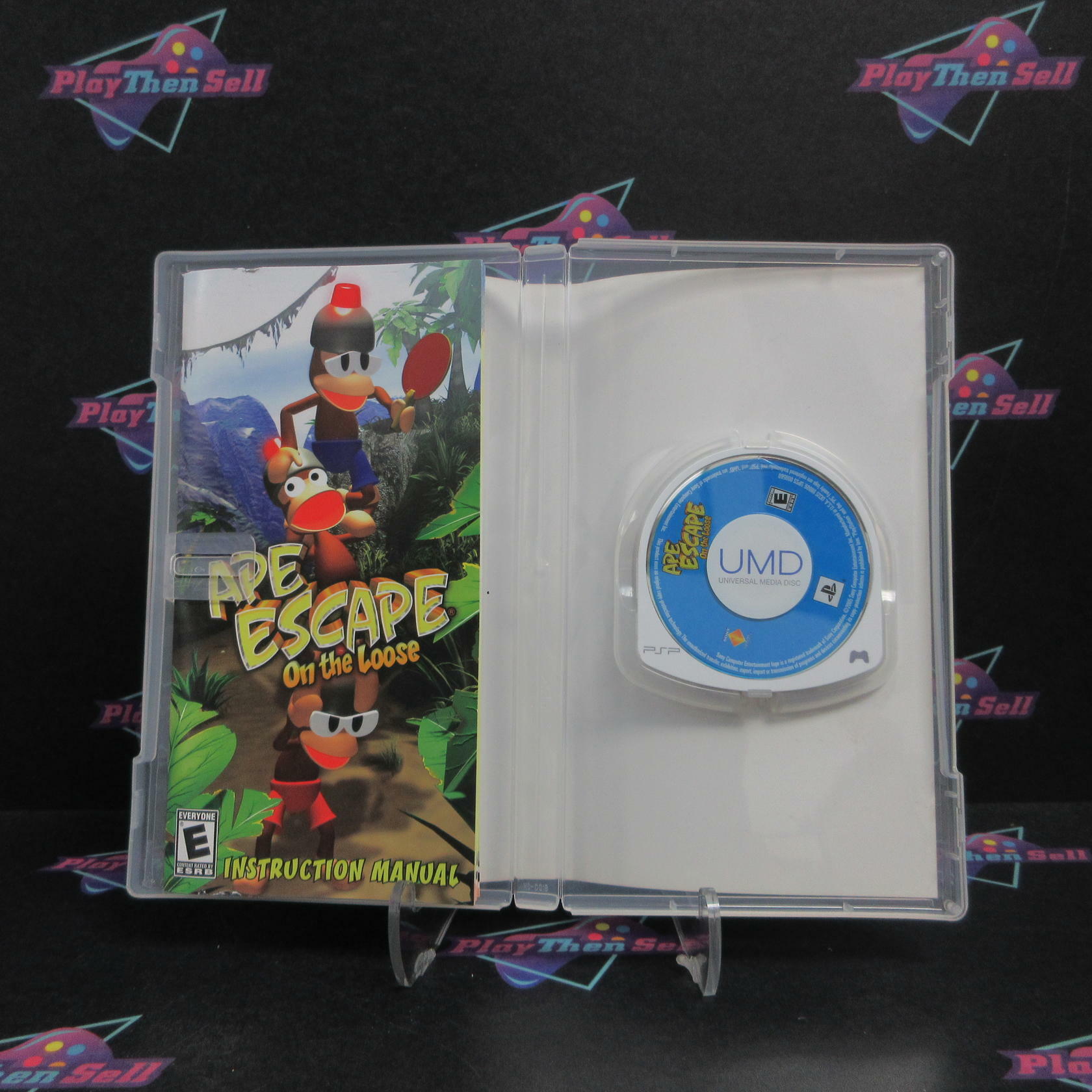 Ape Escape On The Loose Sony PSP + Reg Card Complete - Refurbished