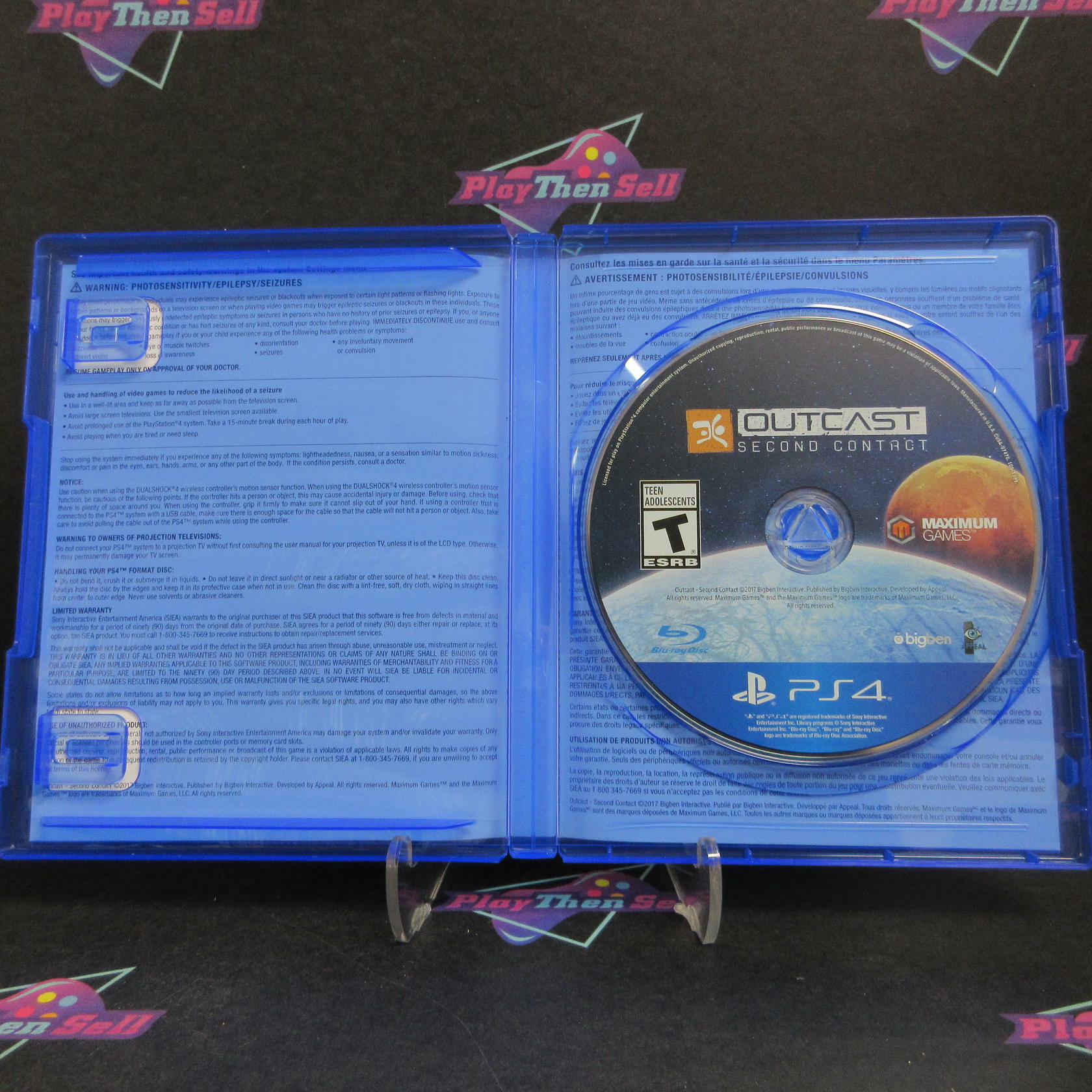 Outcast Second Contact PS4 PlayStation 4 Complete - Refurbished