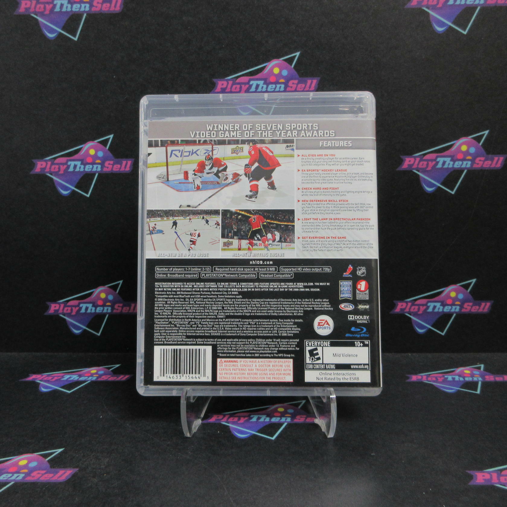 NHL 09 PS3 PlayStation 3 Complete - Excellent