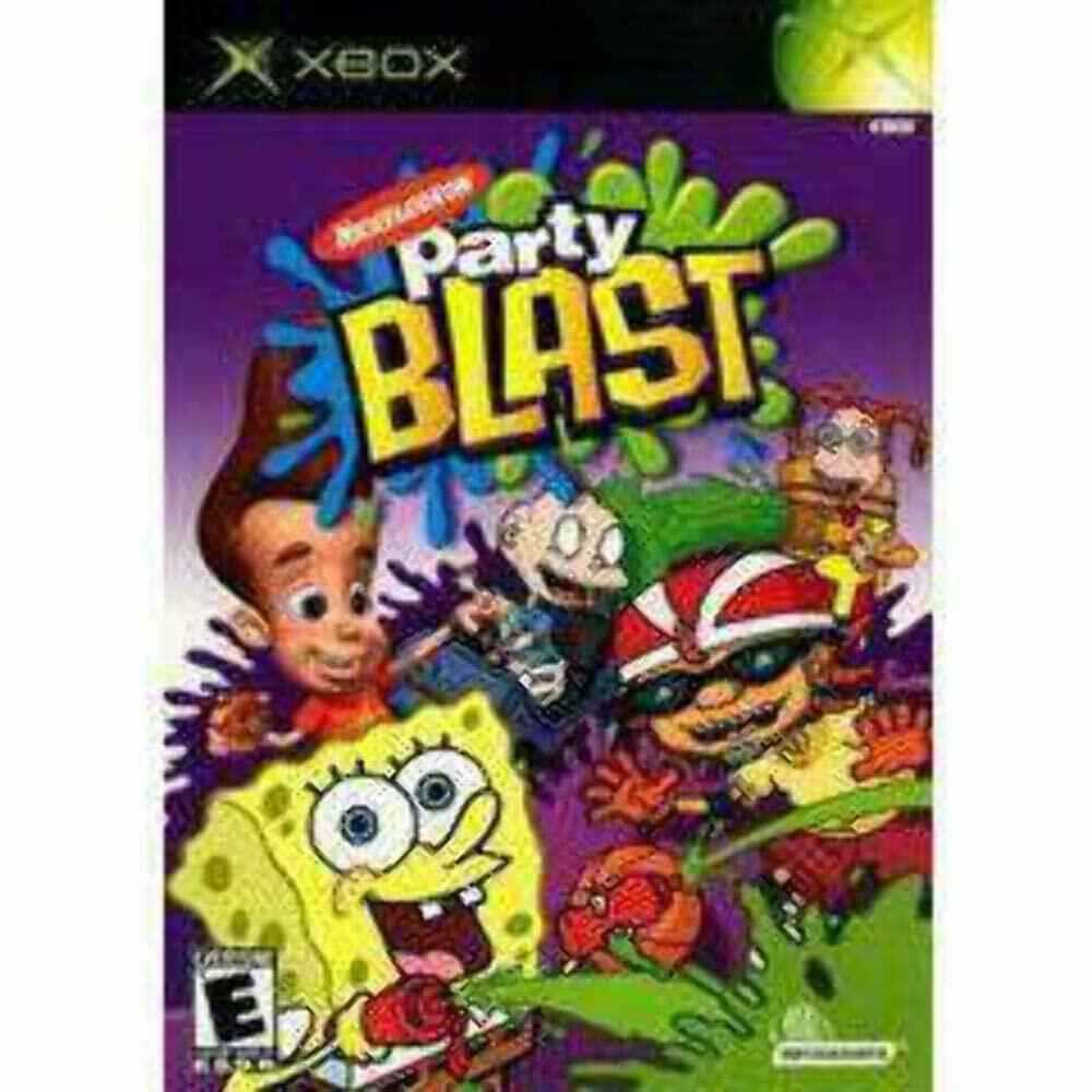 Nickelodeon Party Blast Xbox Complete - Excellent