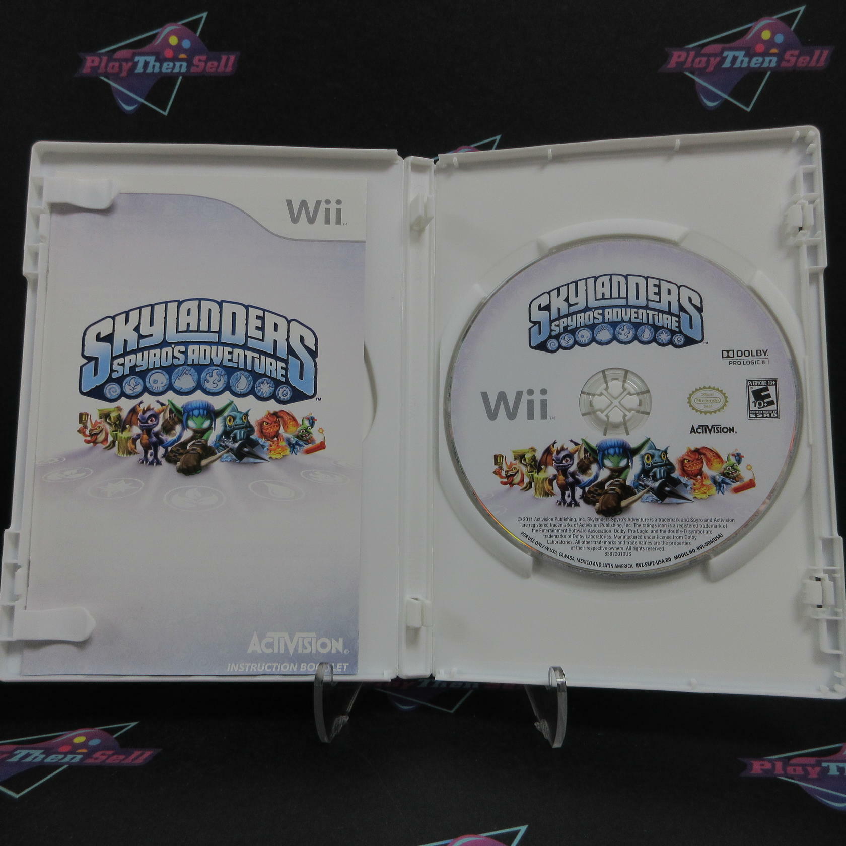 Skylanders Spyro's Adventure Nintendo Wii Complete - Very Good