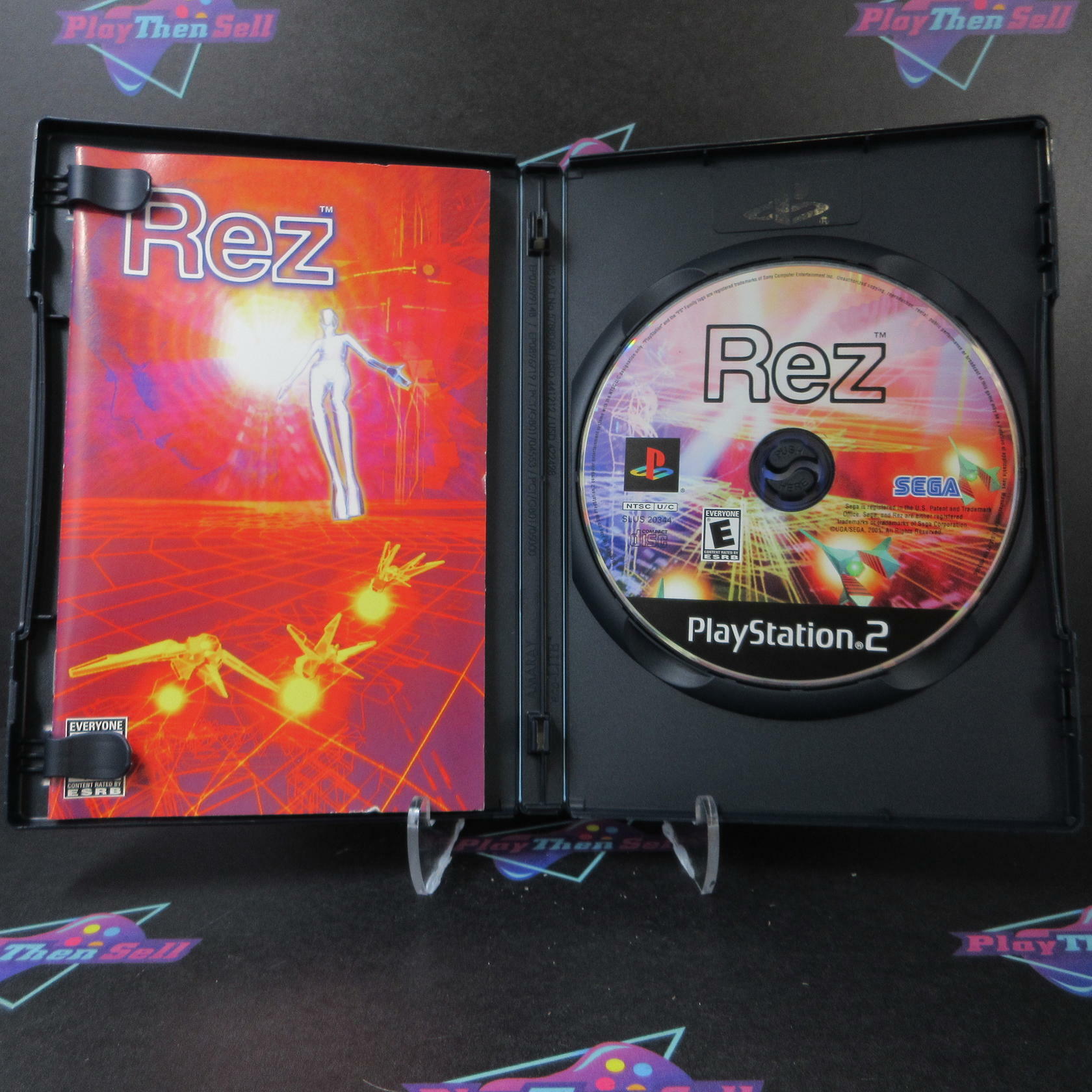 Rez PS2 PlayStation 2 Complete - Excellent