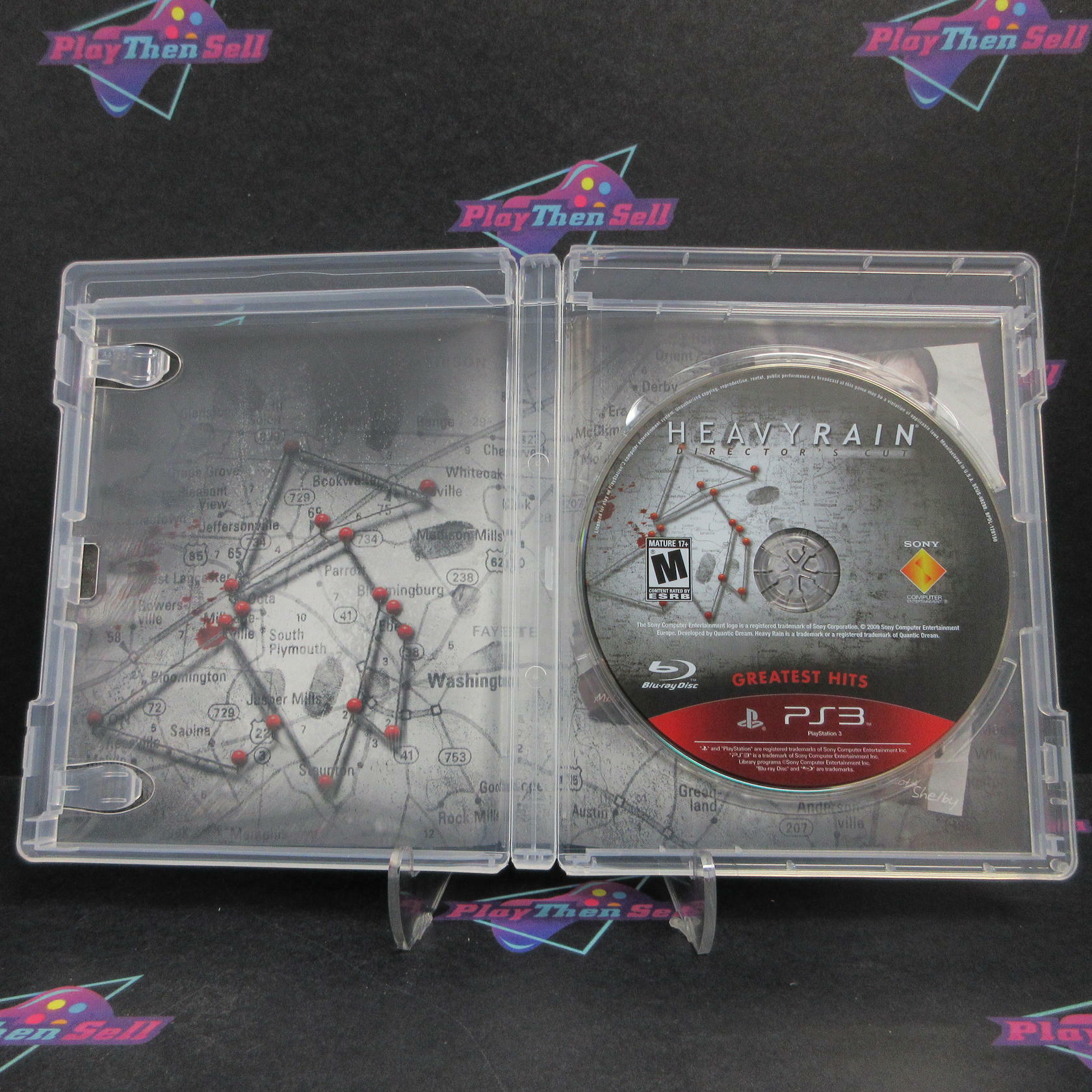 Heavy Rain Director's Cut PS3 PlayStation 3 GH - Very Good