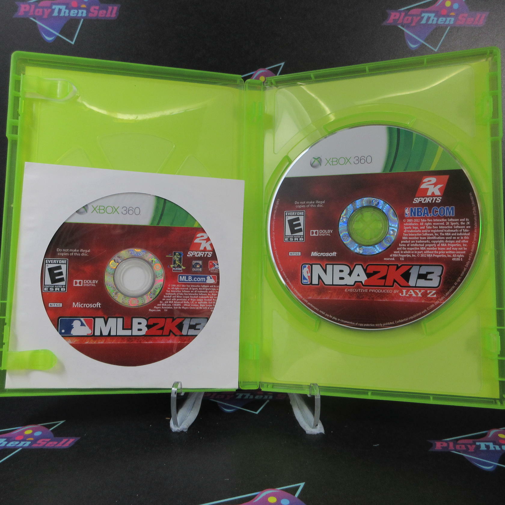 2K Sports Combo Pack MLB 2K13 / NBA 2K13 Xbox 360 - Very Good
