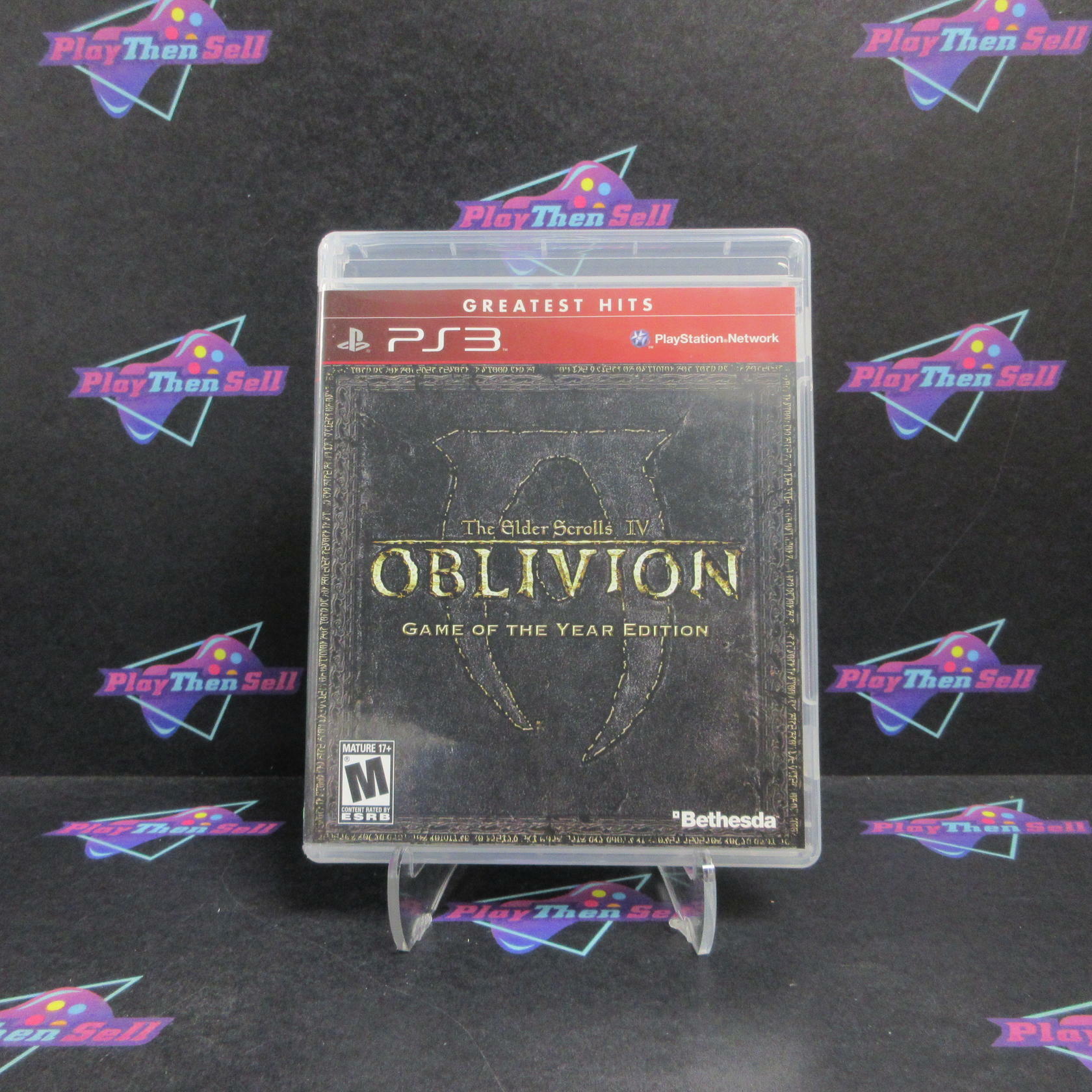 Elder Scrolls IV Oblivion GOTY PS3 PlayStation 3 GH - Very Good