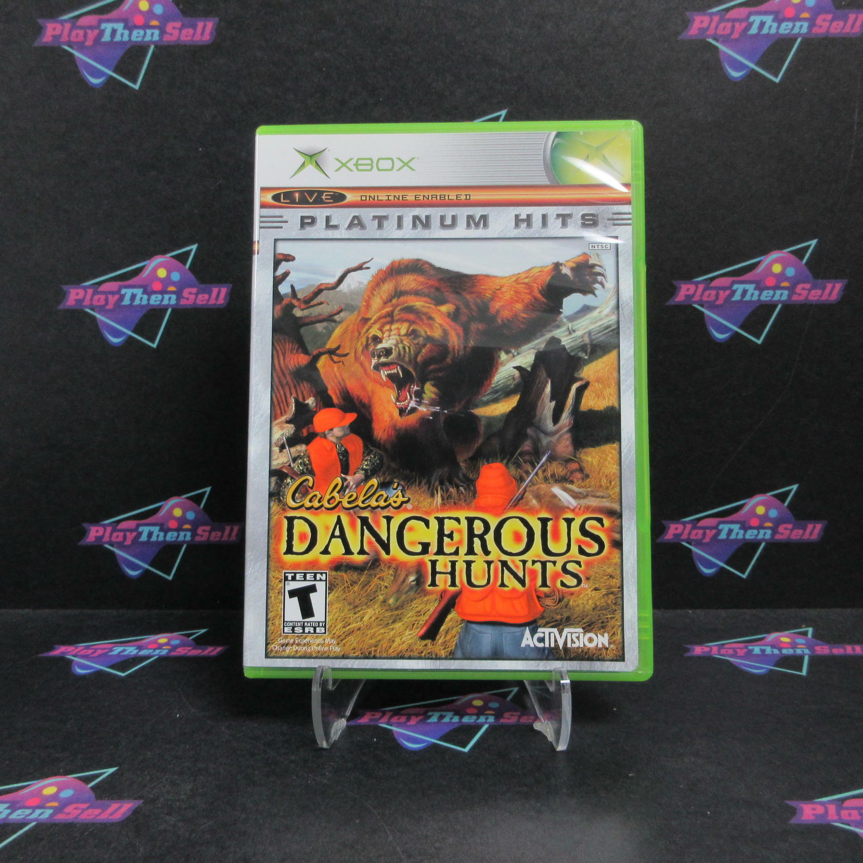 Cabela's Dangerous Hunts Xbox Platinum Hits + Reg Card Complete - Refurbished