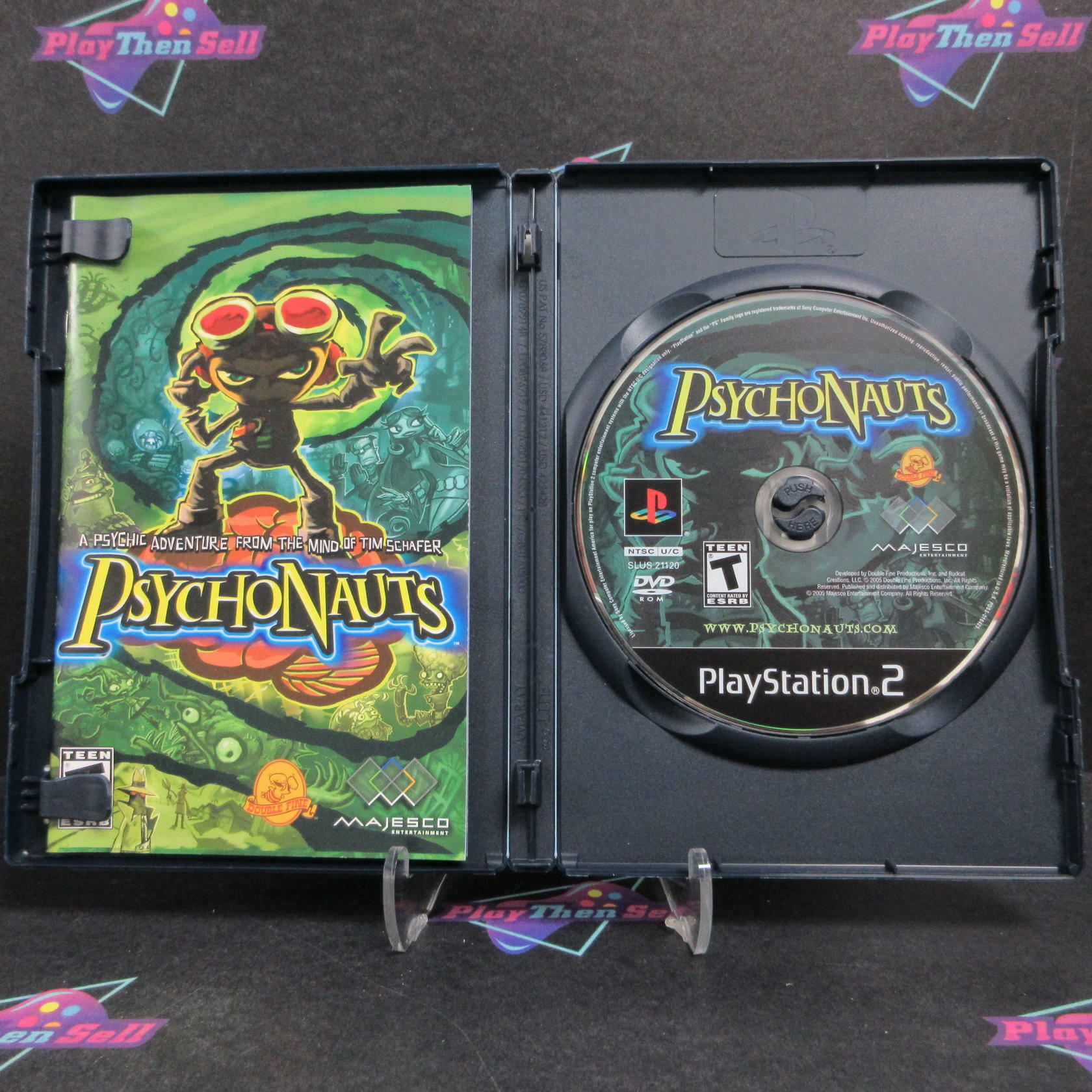 PsychoNauts PS2 PlayStation 2 Complete - Excellent
