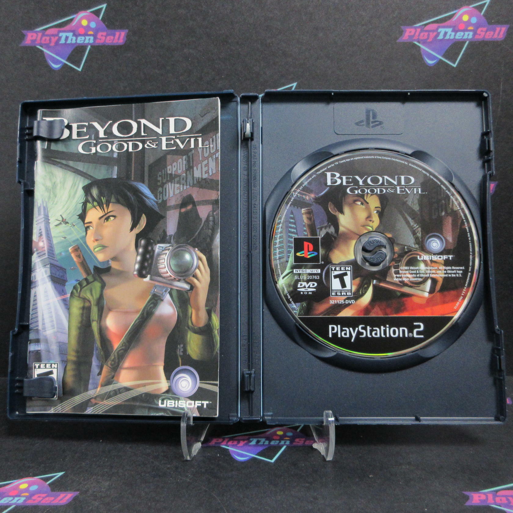 Beyond Good & Evil PS2 PlayStation 2 + Reg Card Complete - Excellent