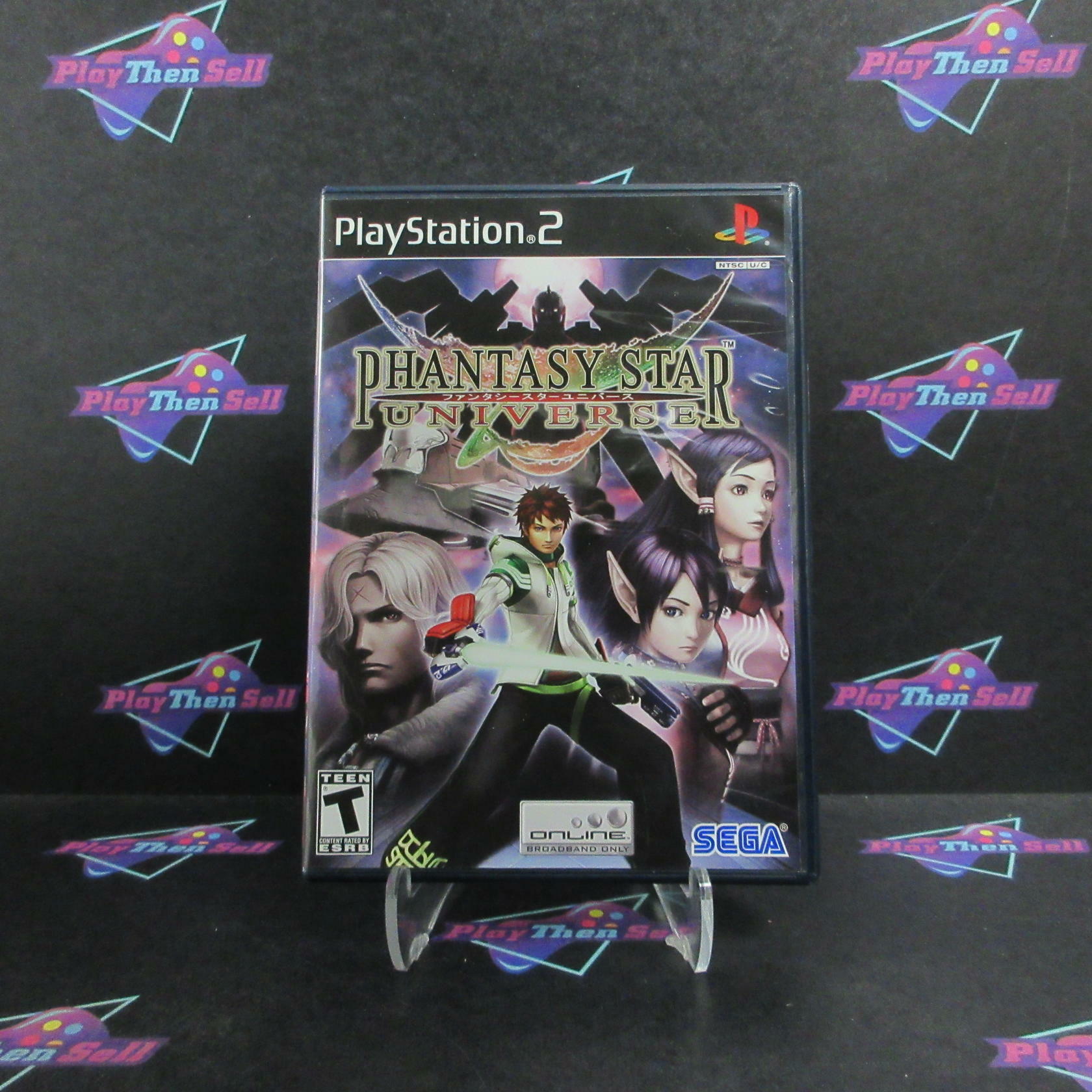 Phantasy Star Universe PS2 PlayStation 2 Complete