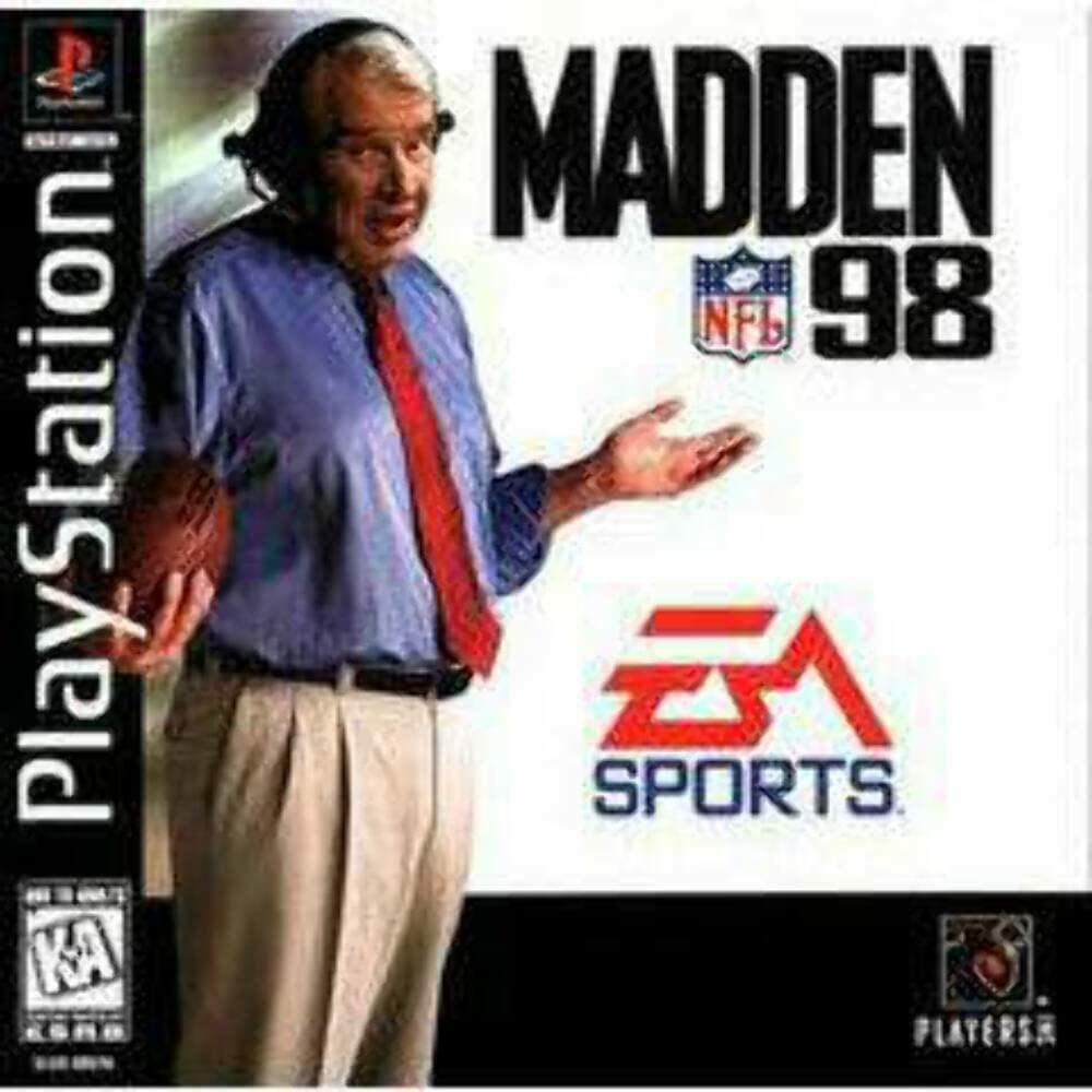 Madden 98 Football PS1 PlayStation 1 Complete - Very Good