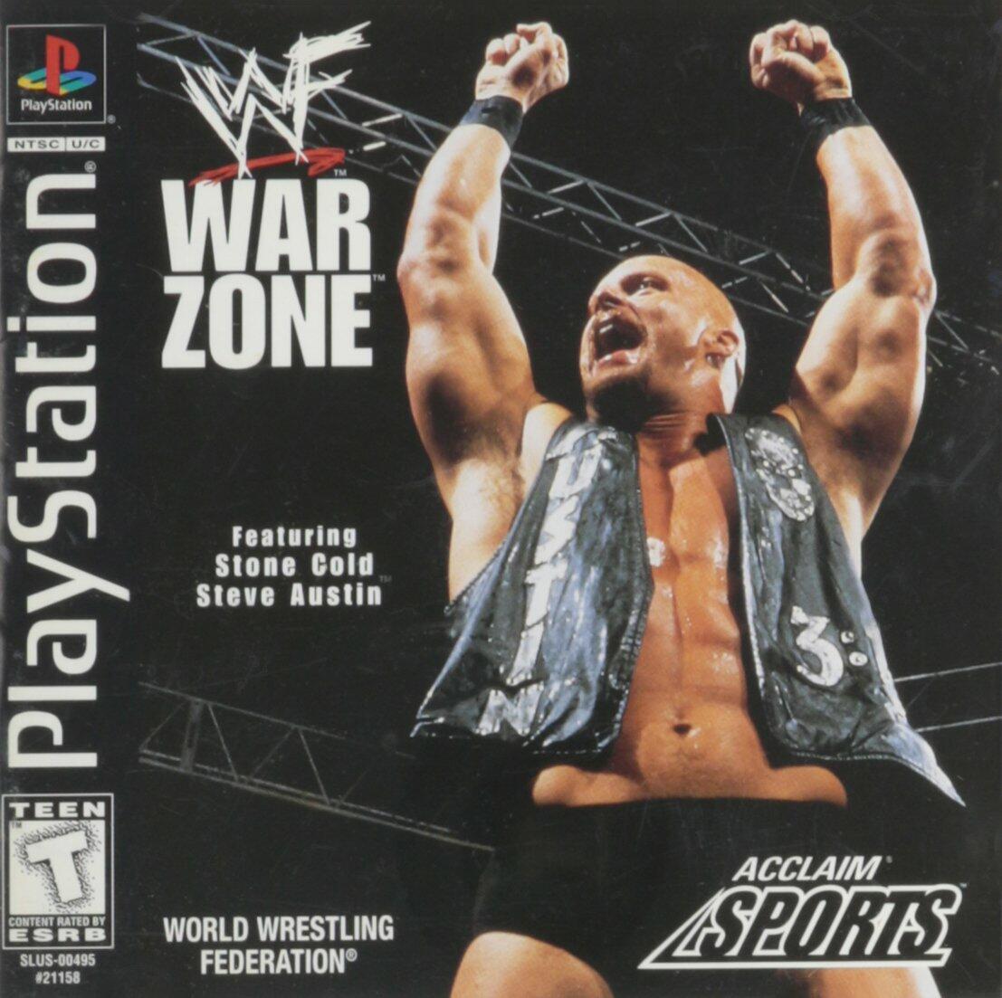 WWF Warzone PS1 PlayStation 1 Complete - Very Good