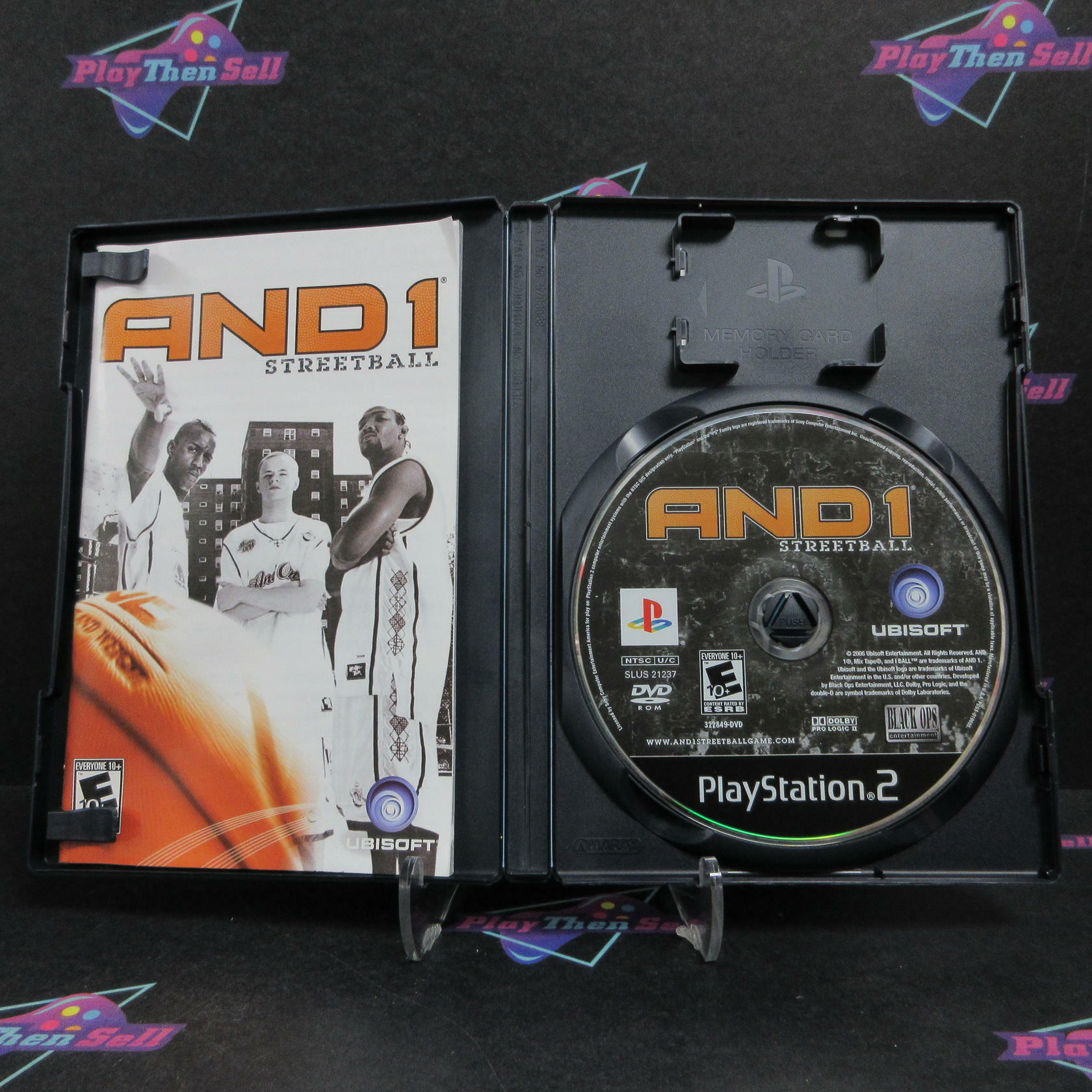 AND 1 Streetball PS2 PlayStation 2 Complete - Very Good