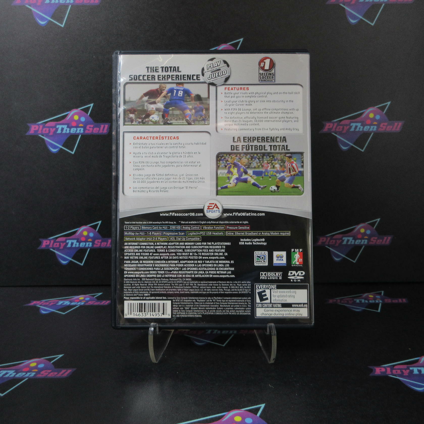 FIFA Soccer 2006 PS2 PlayStation 2 Complete - Very Good