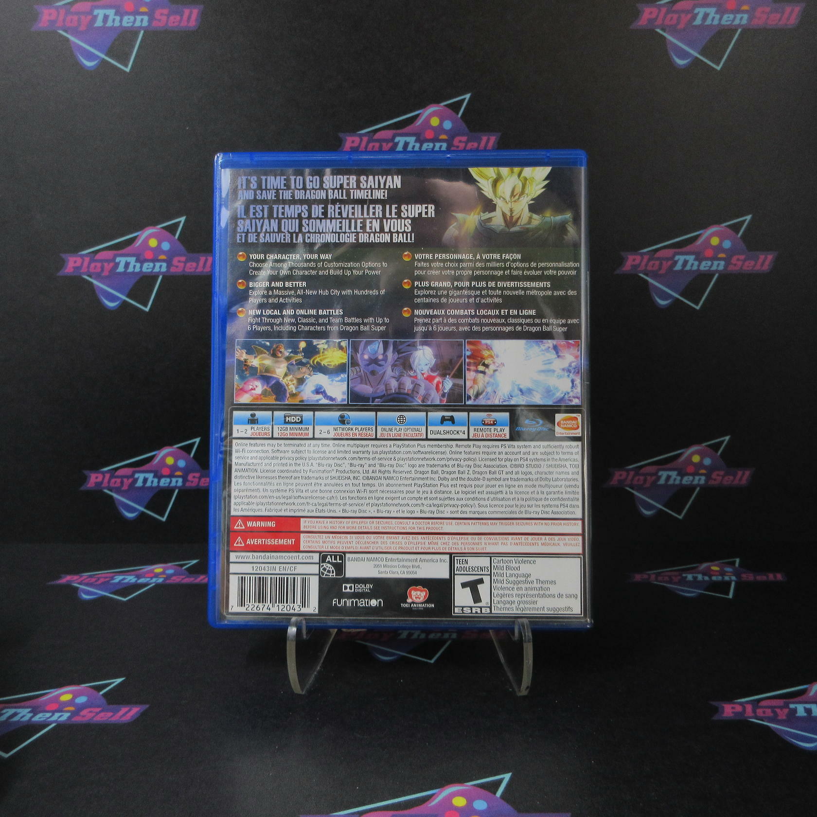 Dragon Ball Xenoverse 2 PS4 PlayStation 4 Complete - Very Good