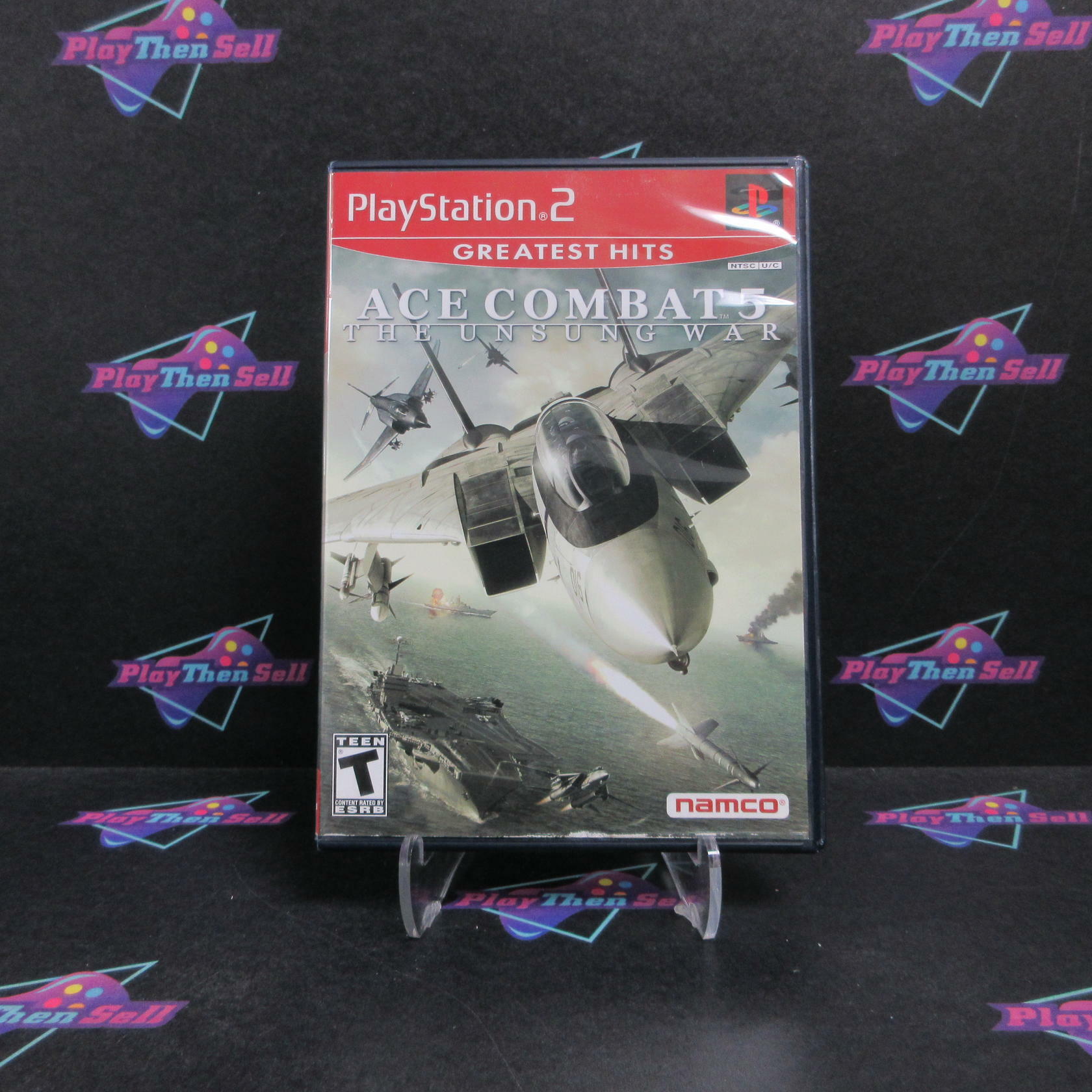 Ace Combat 5 The Unsung War PS2 PlayStation 2 GH Complete - Very Good