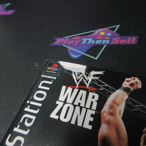 WWF Warzone PS1 PlayStation 1 Complete - Very Good