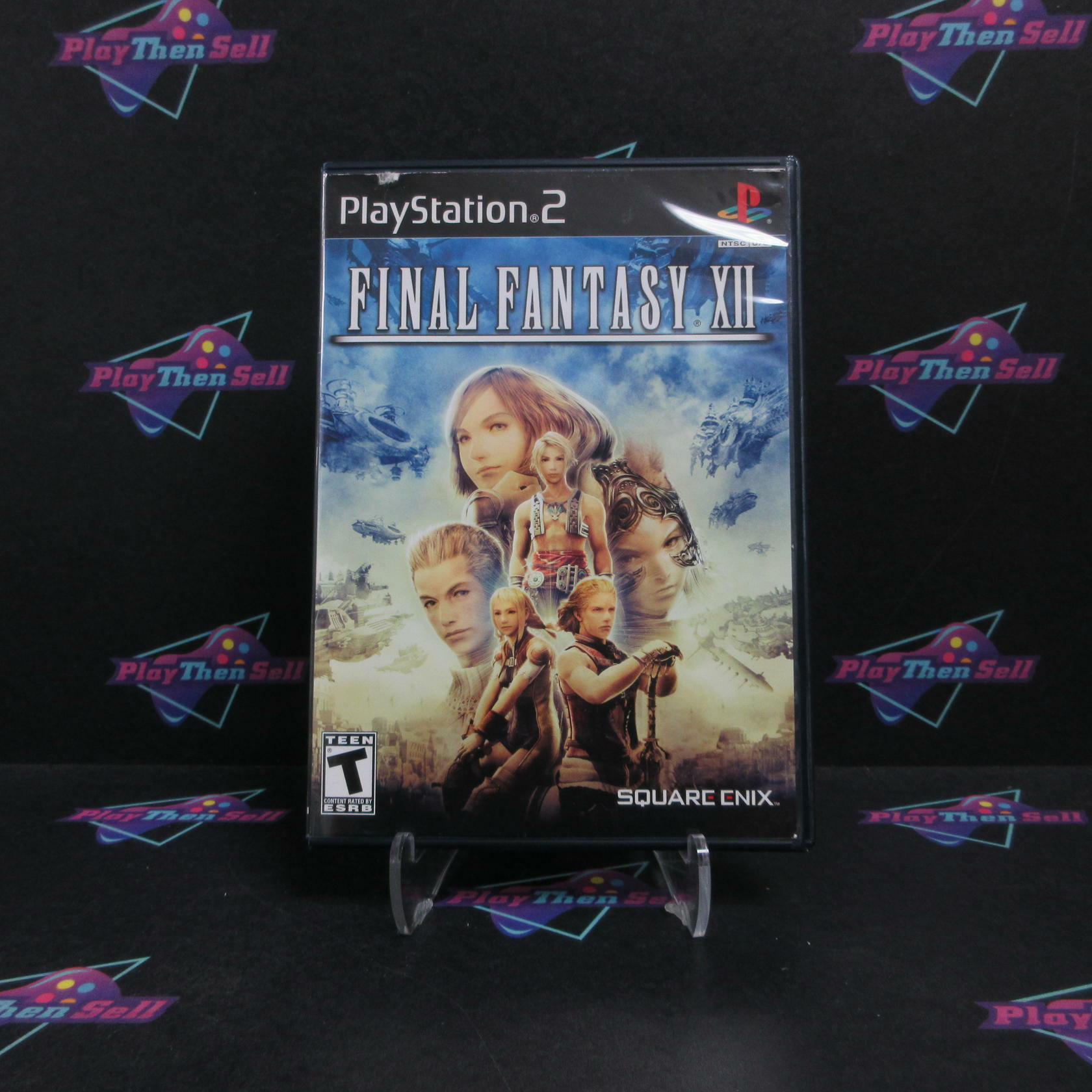 Final Fantasy XII PS2 PlayStation 2 + Reg Card Compelte - Very Good