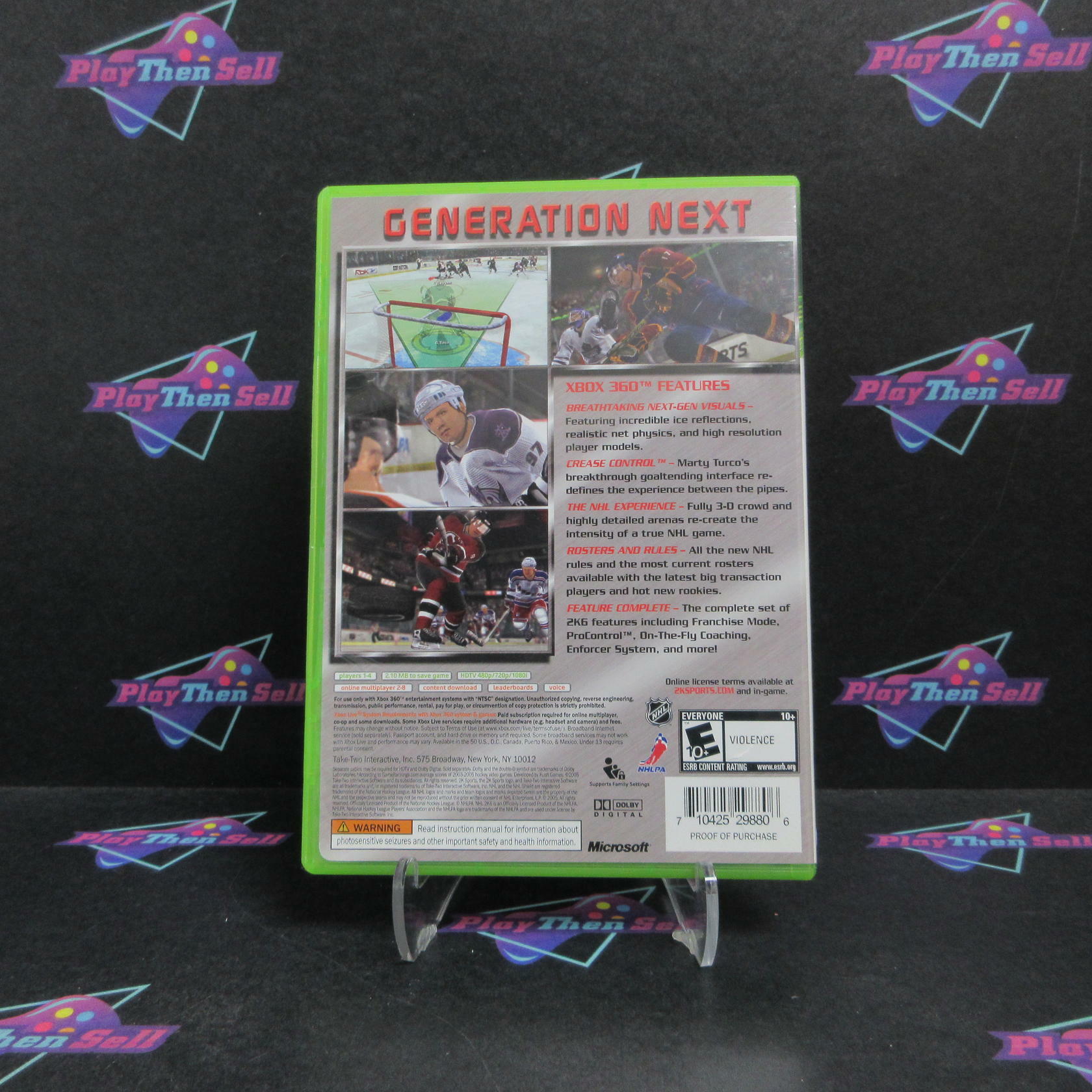 NHL 2K6 Xbox 360 Complete - Excellent