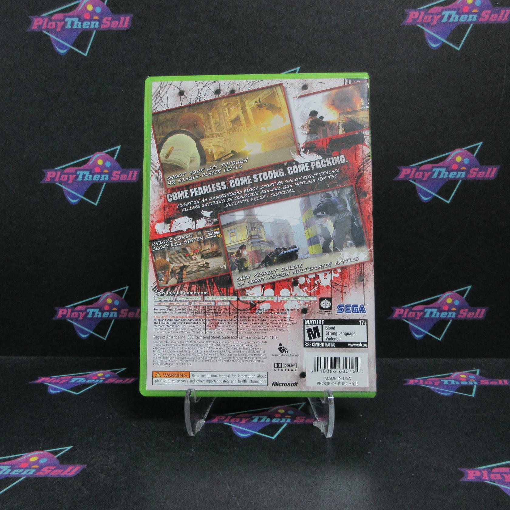 The Club Xbox 360 Complete - Very Good