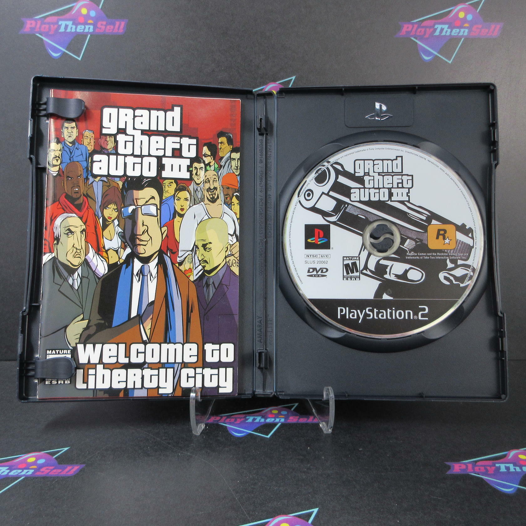 Grand Theft Auto III 3 PS2 PlayStation 2 Complete - Very Good