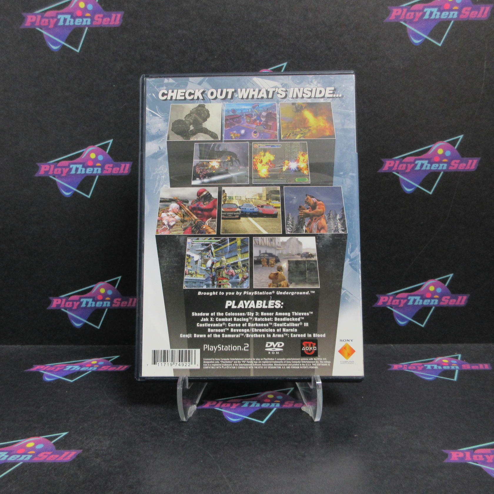 Jampack Demo Disk Volume 13 PS2 PlayStation 2 Complete - Very Good