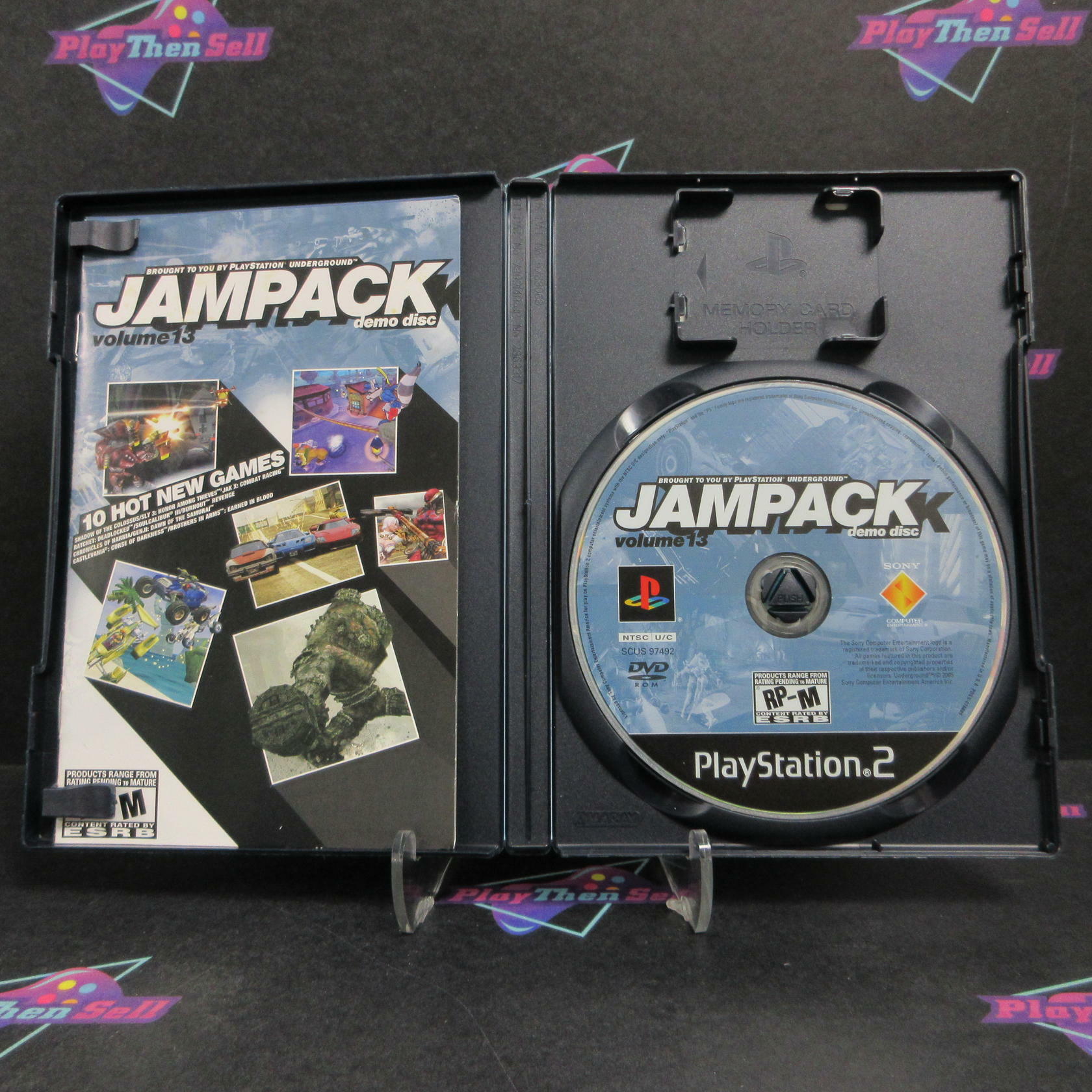 Jampack Demo Disk Volume 13 PS2 PlayStation 2 Complete - Very Good
