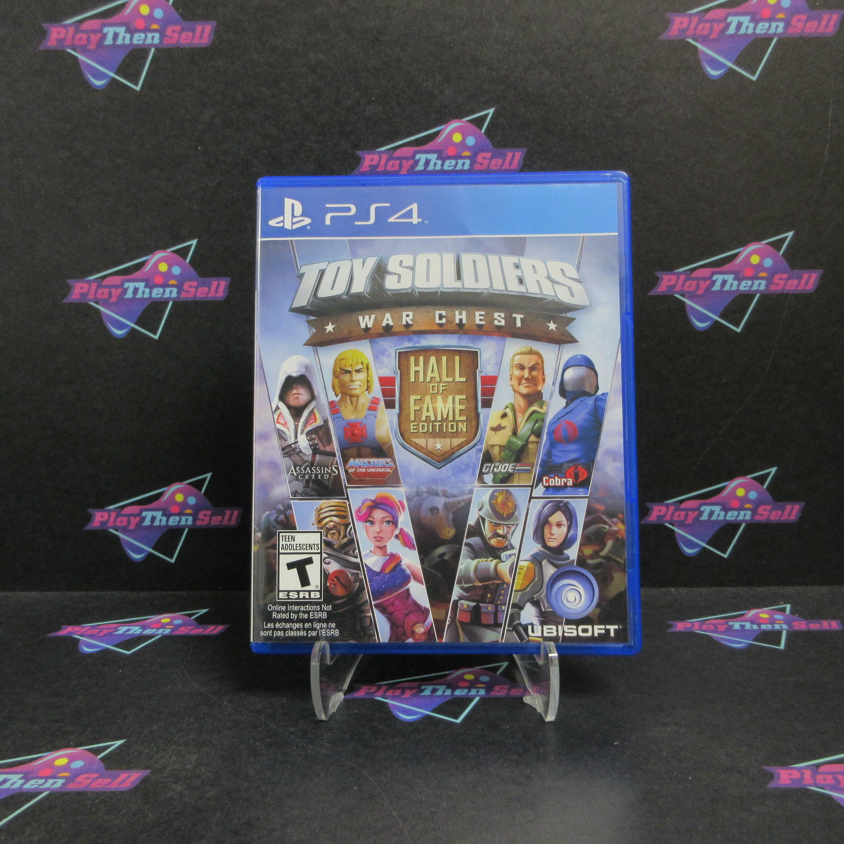 Toy Soldiers War Chest Hall of Fame Edition PS4 PlayStation 4 CIB - Refurbished