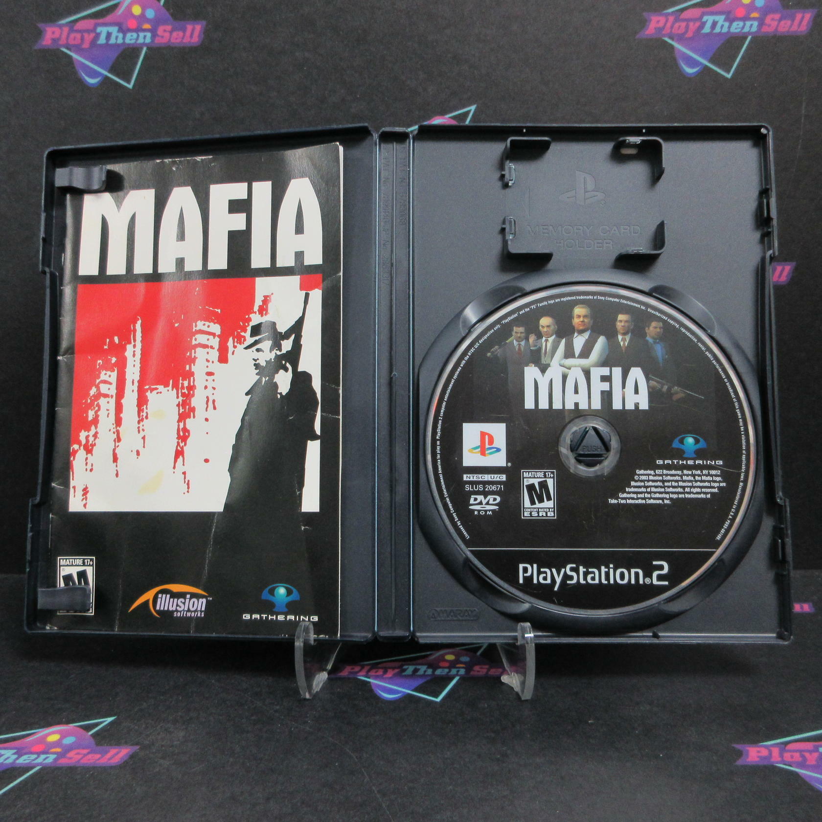 Mafia PS2 PlayStation 2 + Poster Complete - Very Good
