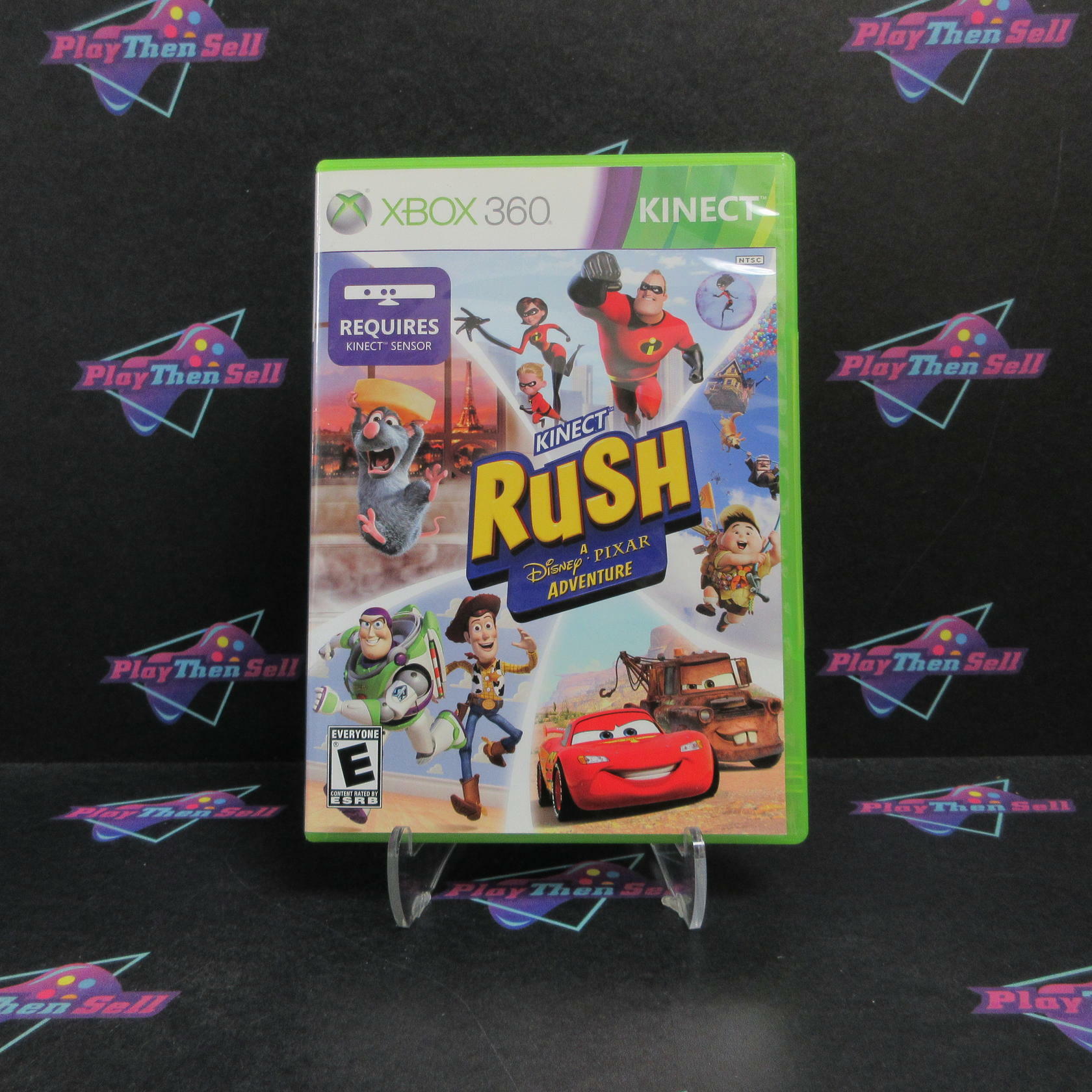 Kinect Rush Disney Pixar Adventure Xbox 360 Complete - Excellent