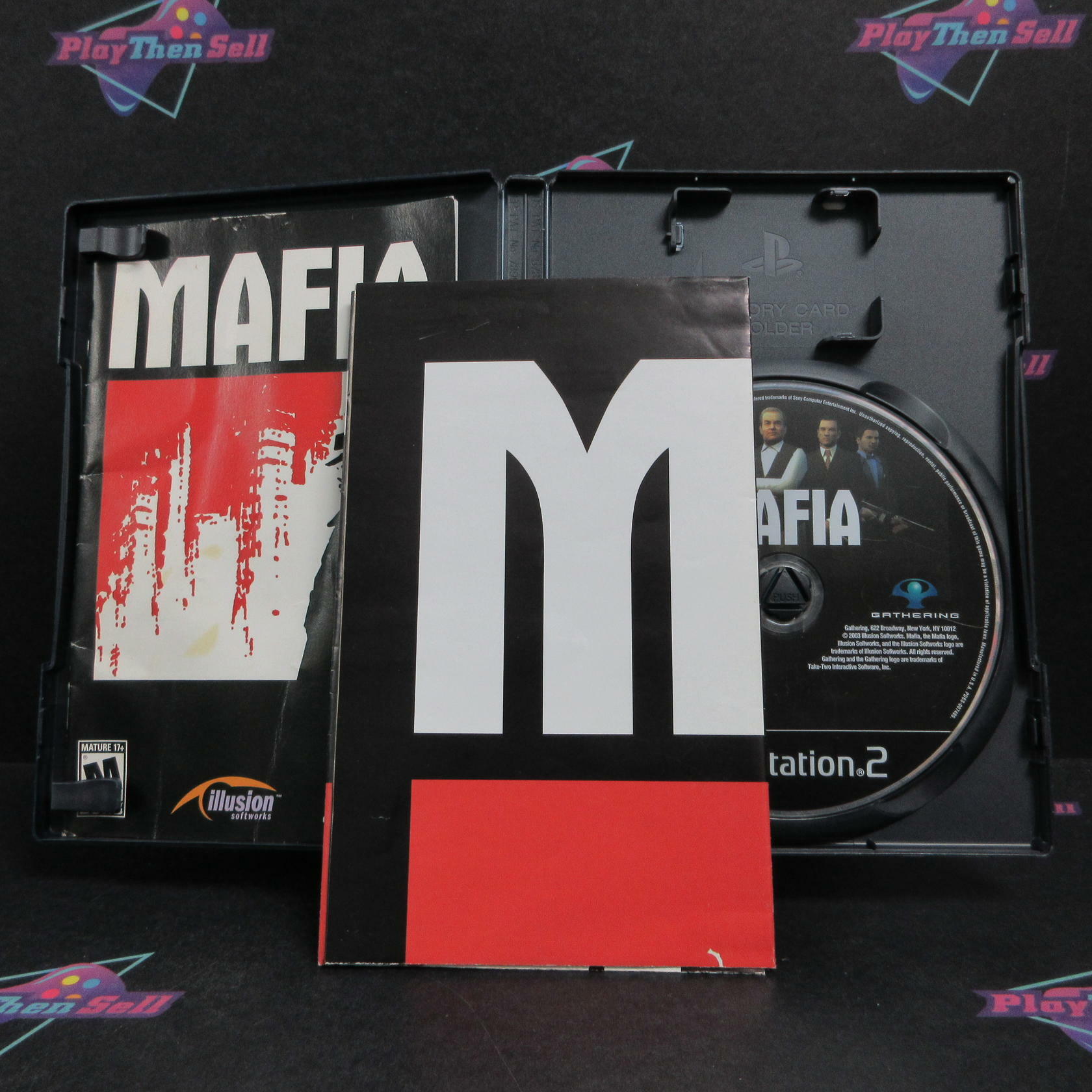 Mafia PS2 PlayStation 2 + Poster Complete - Very Good