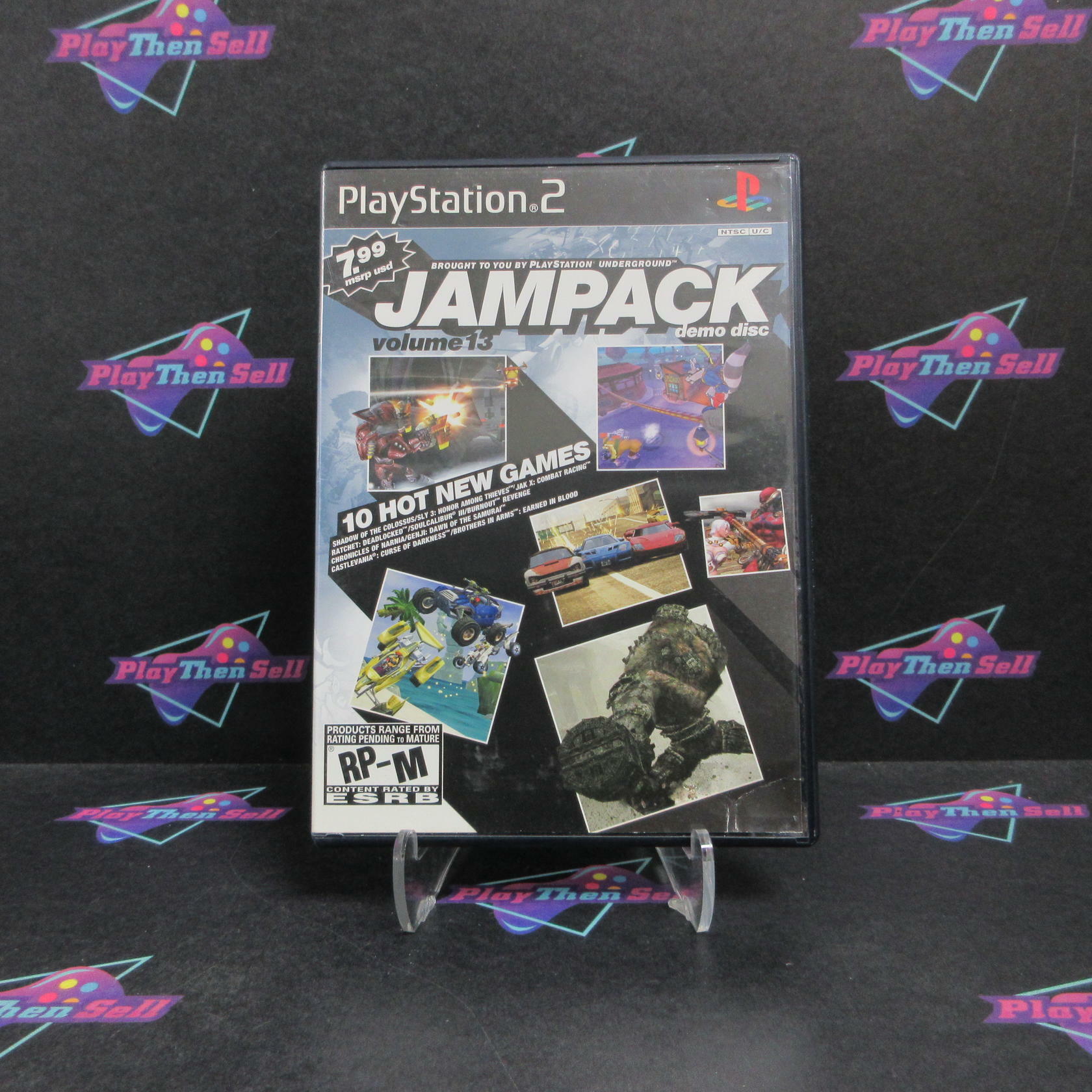 Jampack Demo Disk Volume 13 PS2 PlayStation 2 Complete - Very Good