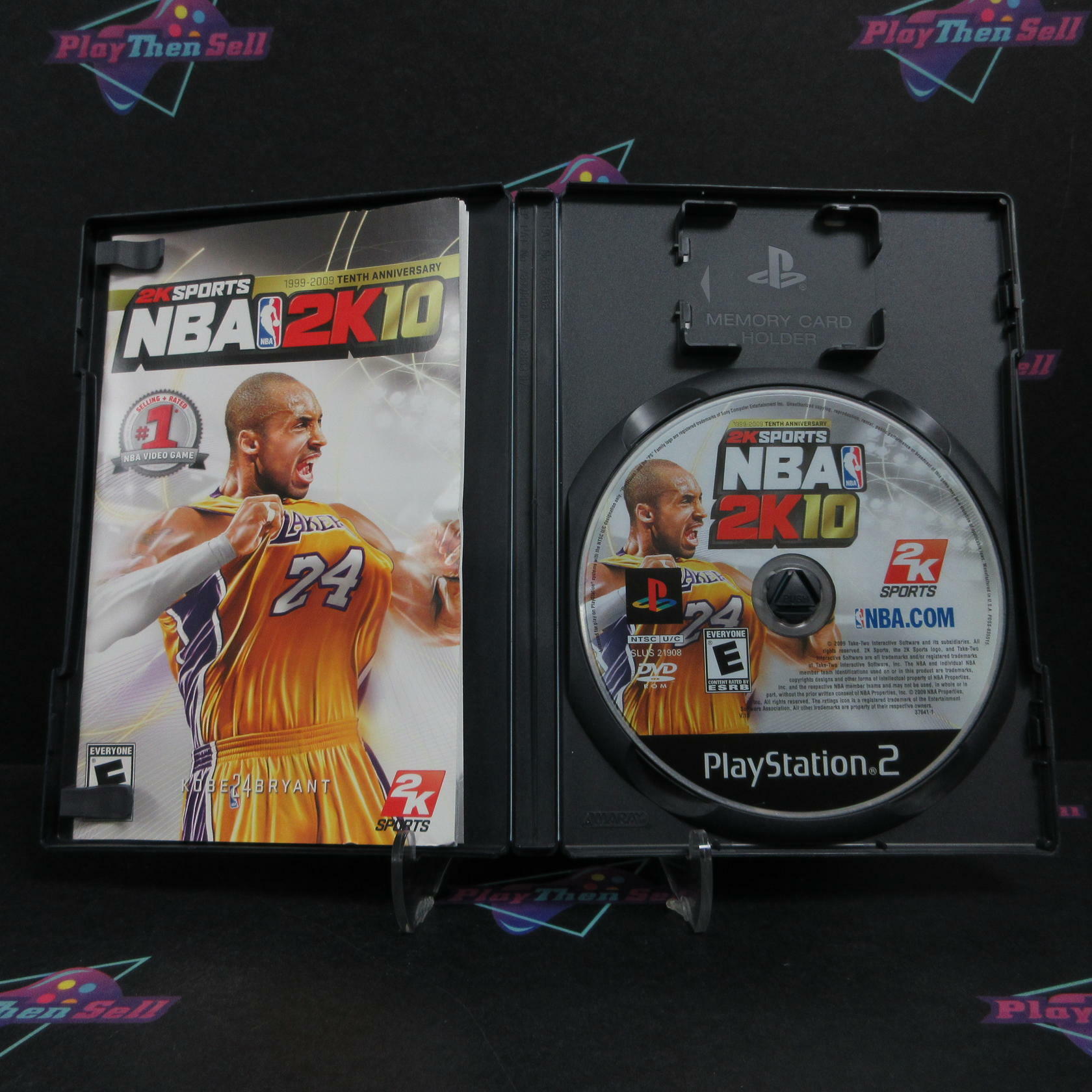 NBA 2K10 PS2 PlayStation 2 Complete - Very Good