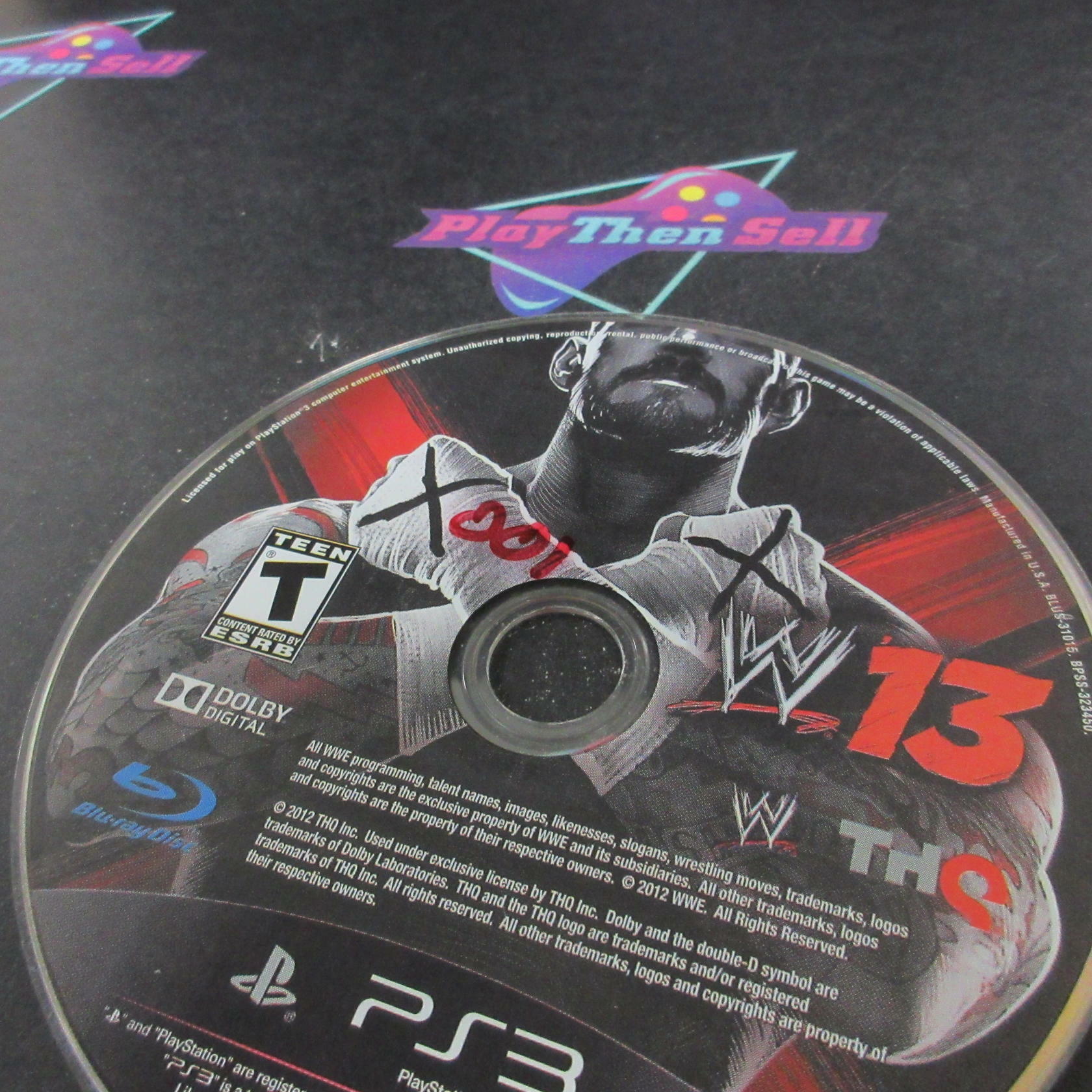 WWE '13 PS3 PlayStation 3 Complete - Very Good