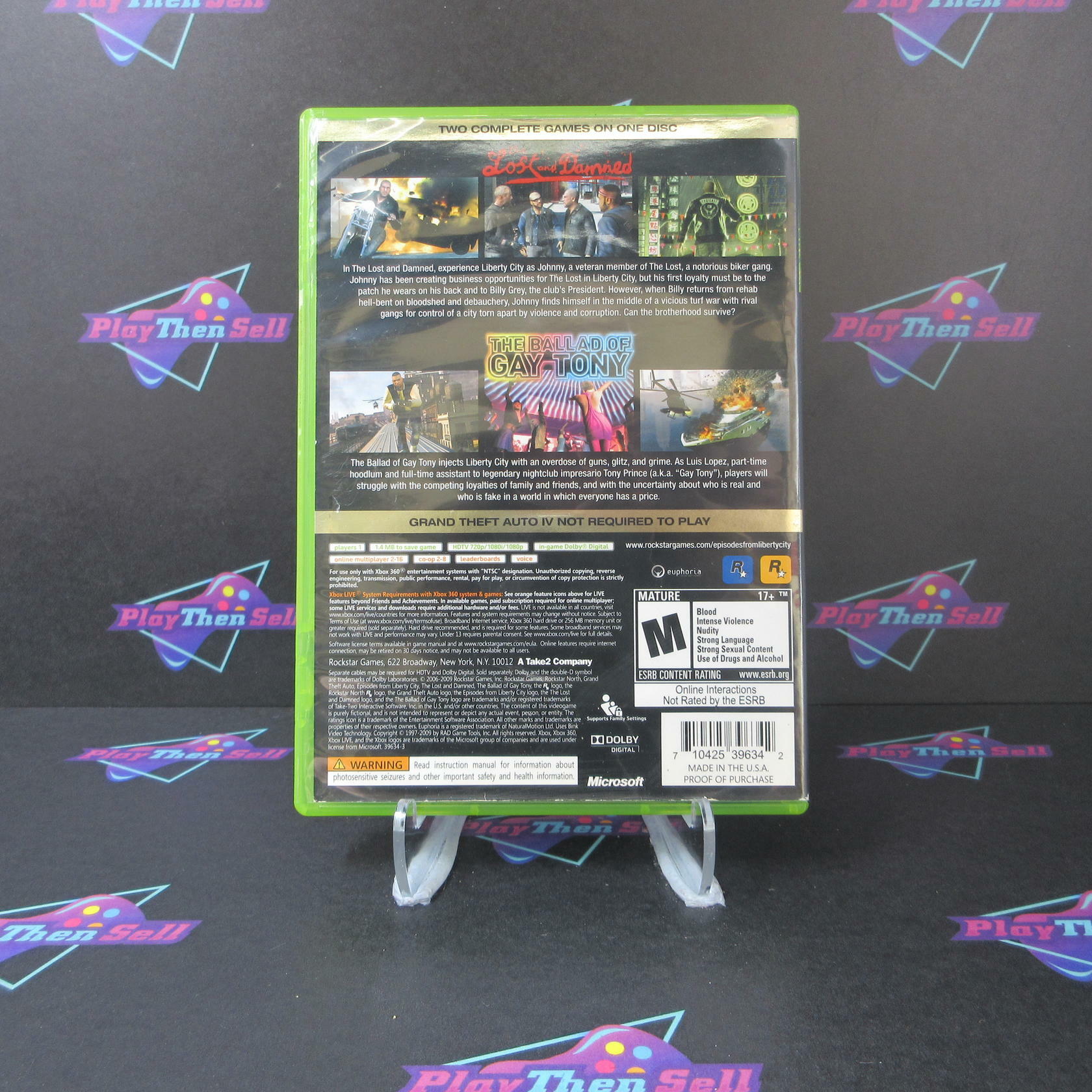 GTA IV Episodes from Liberty City Xbox 360 Complete - Very Good