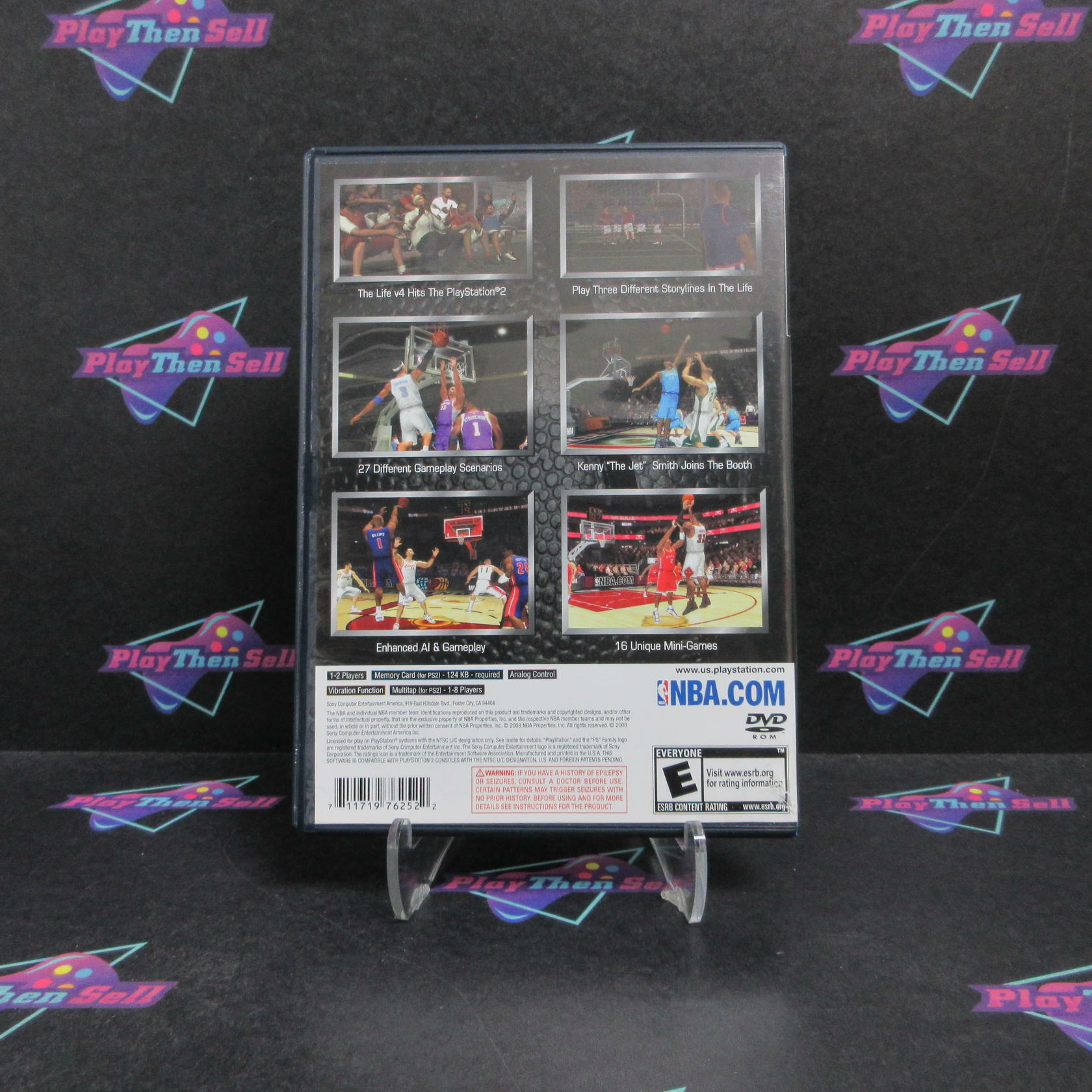 NBA 09 The Inside PS2 PlayStation 2 + Reg Card Complete - Very Good