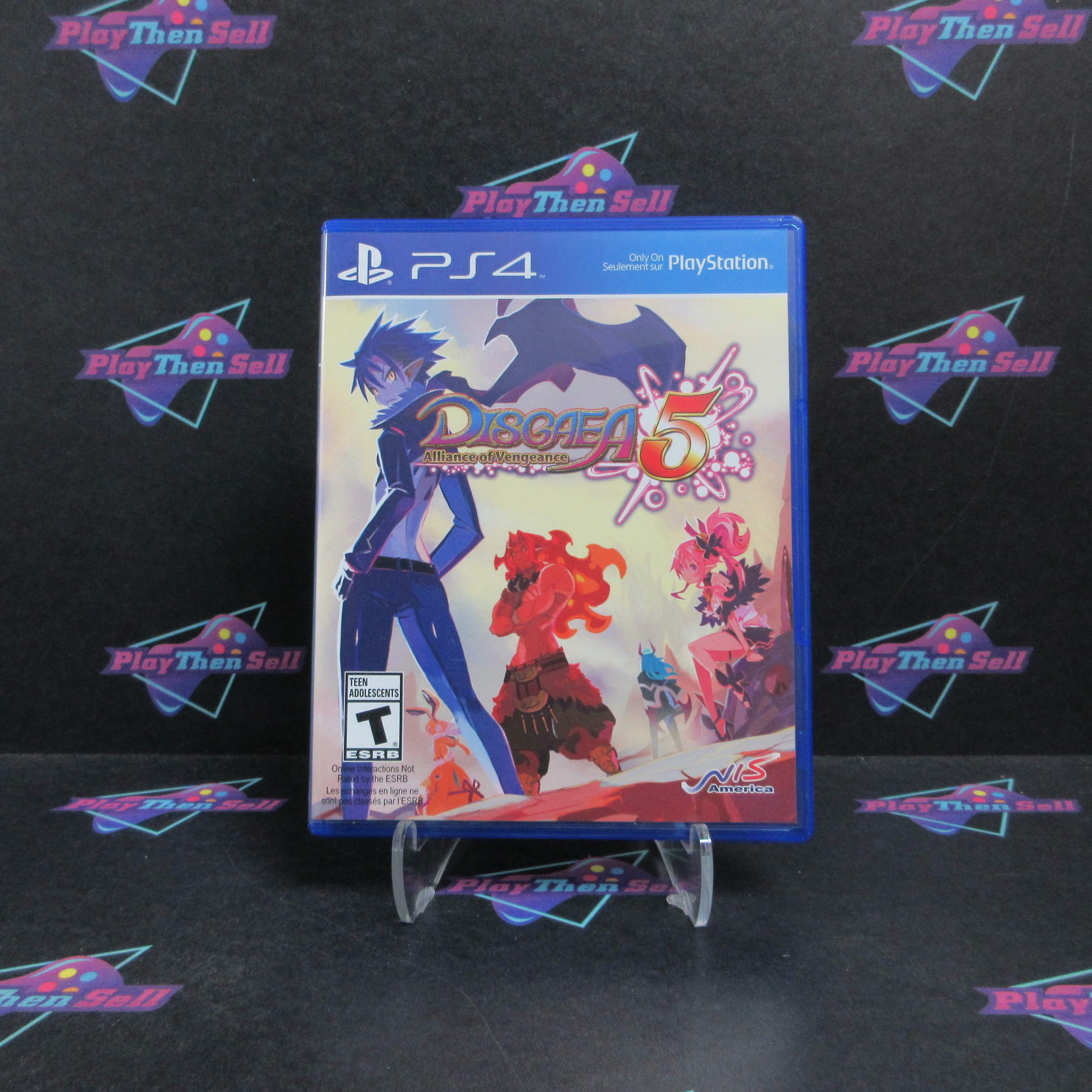 Disgaea 5 Alliance of Vengeance PS4 PlayStation 4 Complete - Refurbished