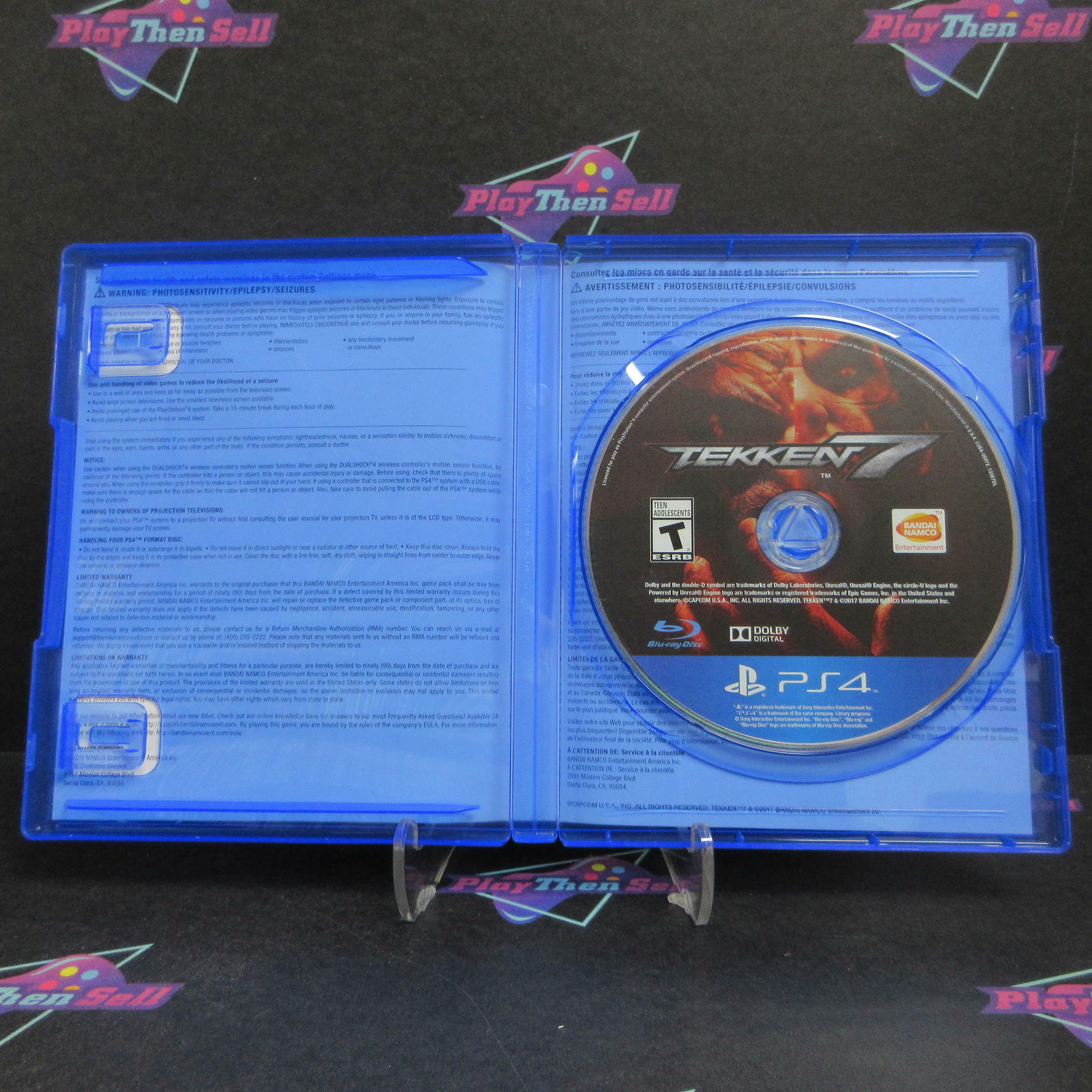 Tekken 7 PS4 PlayStation 4 Complete - Refurbished