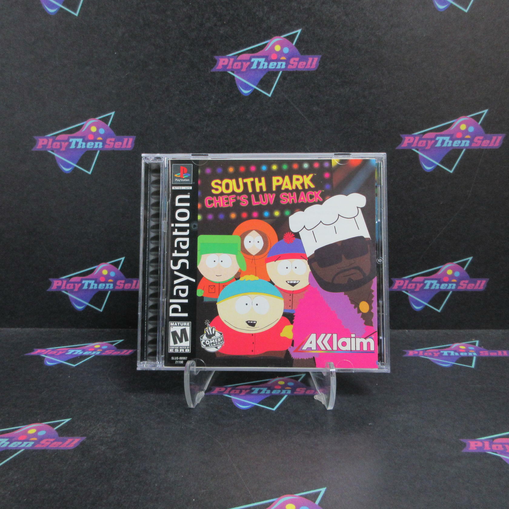 South Park Chefs Luv Shack PS1 PlayStation 1 + Reg Card Complete - Refurbished