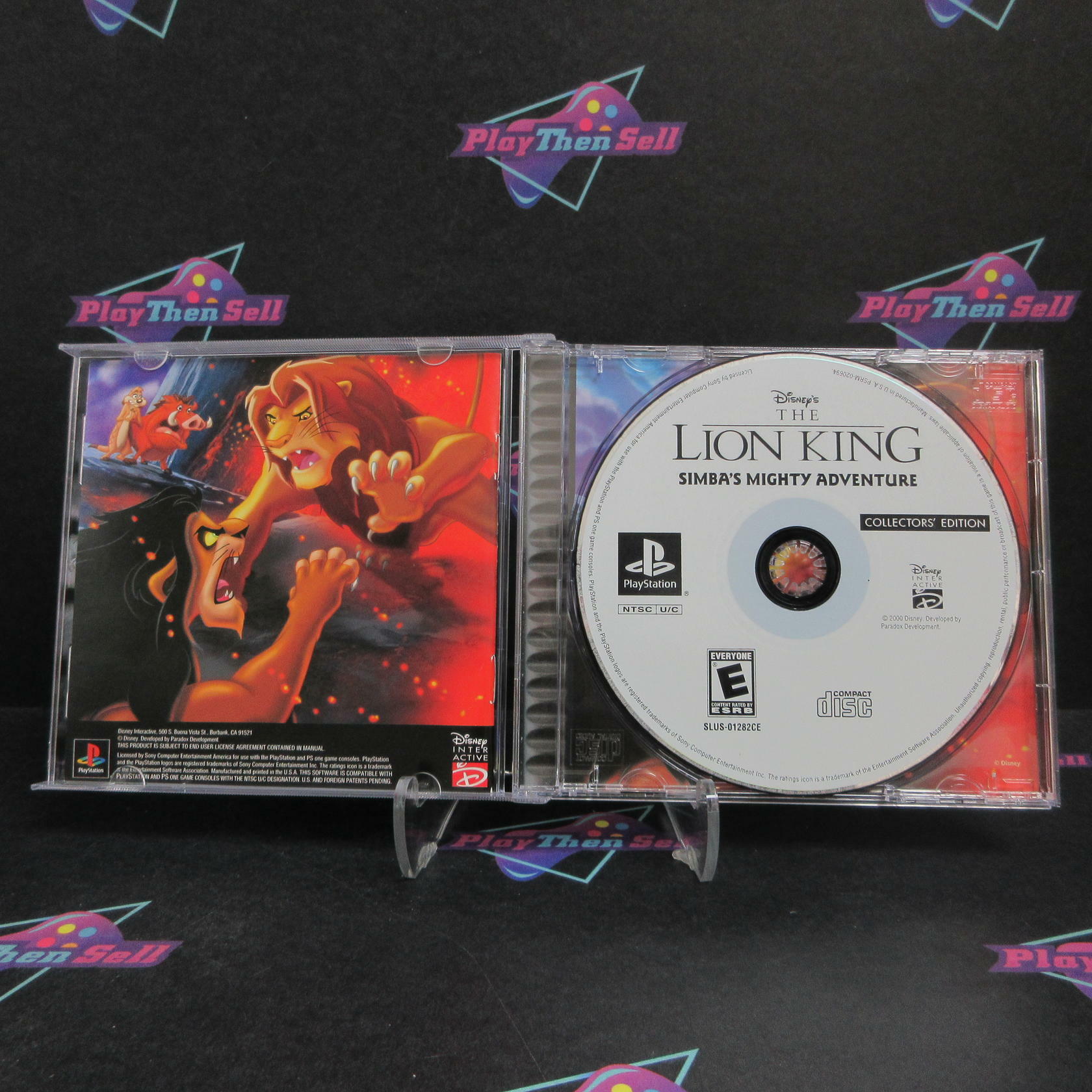Lion King Simba's Mighty Adventure Collector's Edition PS1 Complete - Refurbished