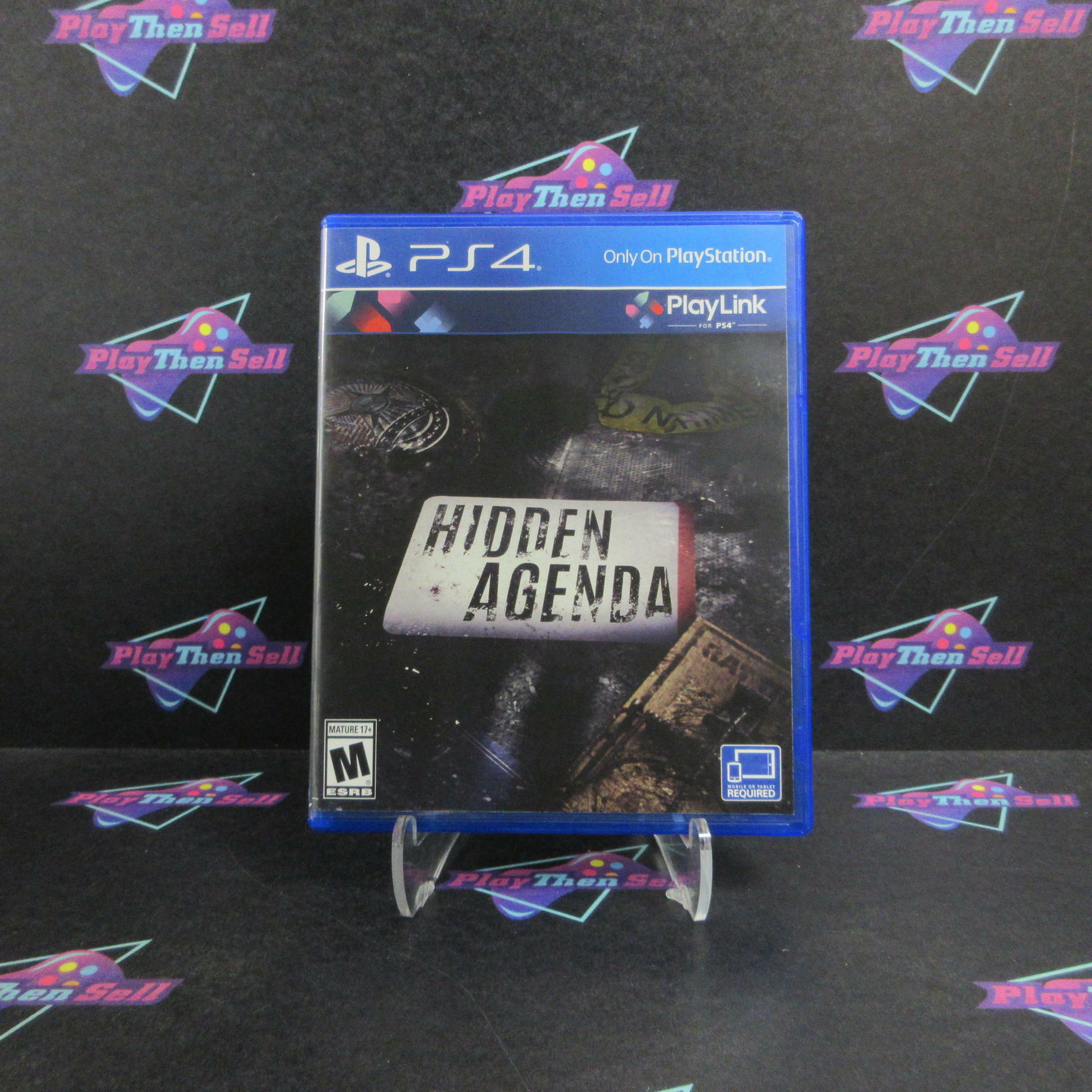 Hidden Agenda PS4 PlayStation 4 Complete - Refurbished