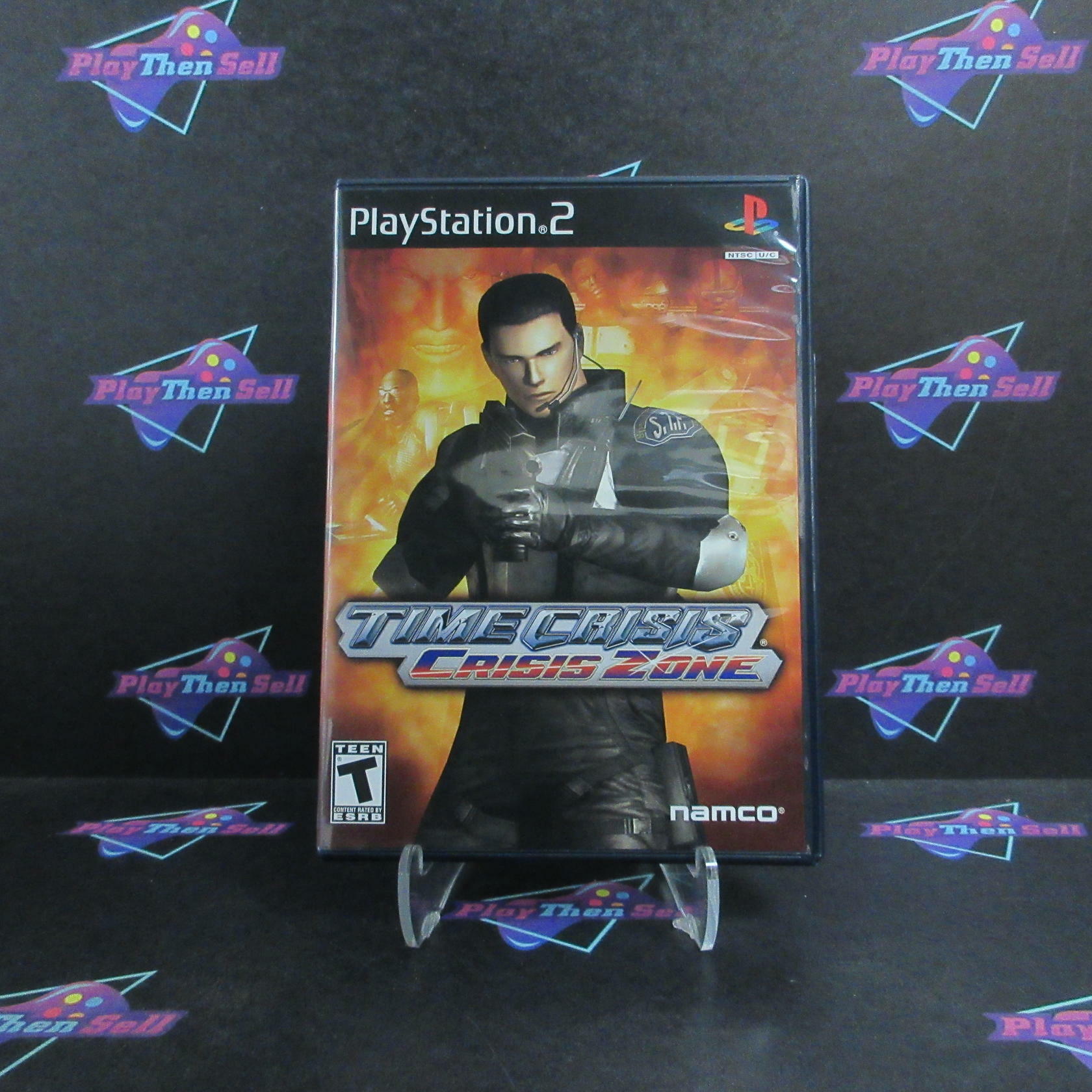 Time Crisis Crisis Zone PS2 PlayStation 2 Complete - Excellent