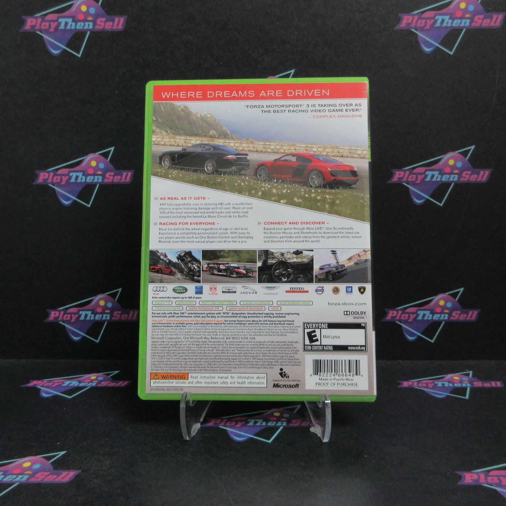 Forza Motorsport 3 Xbox 360 - Very Good