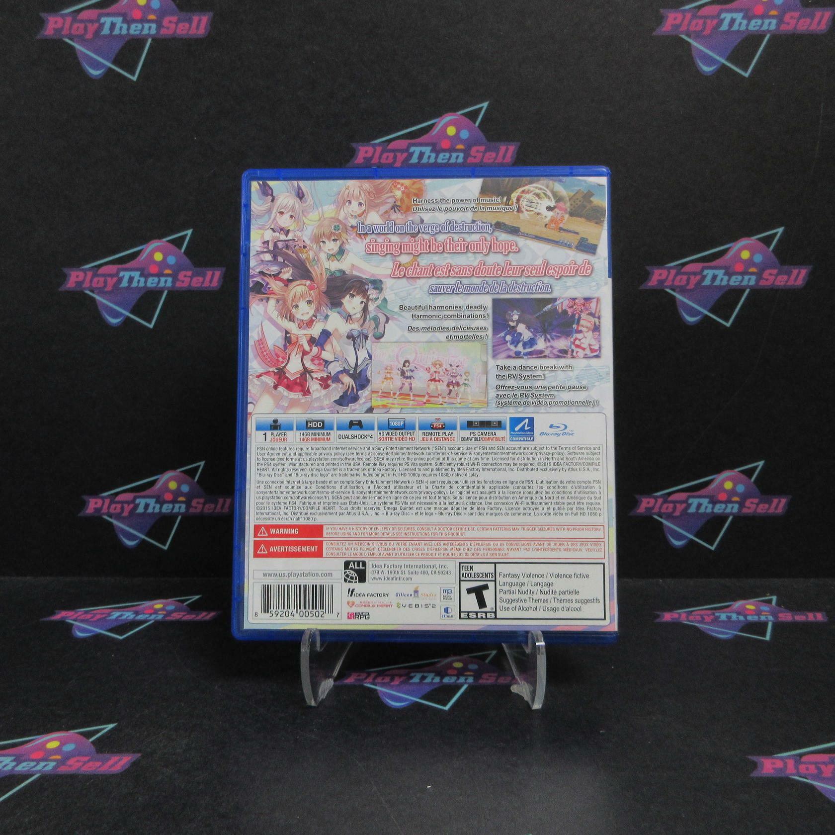 Omega Quintet PS4 PlayStation 4 Complete - Refurbished