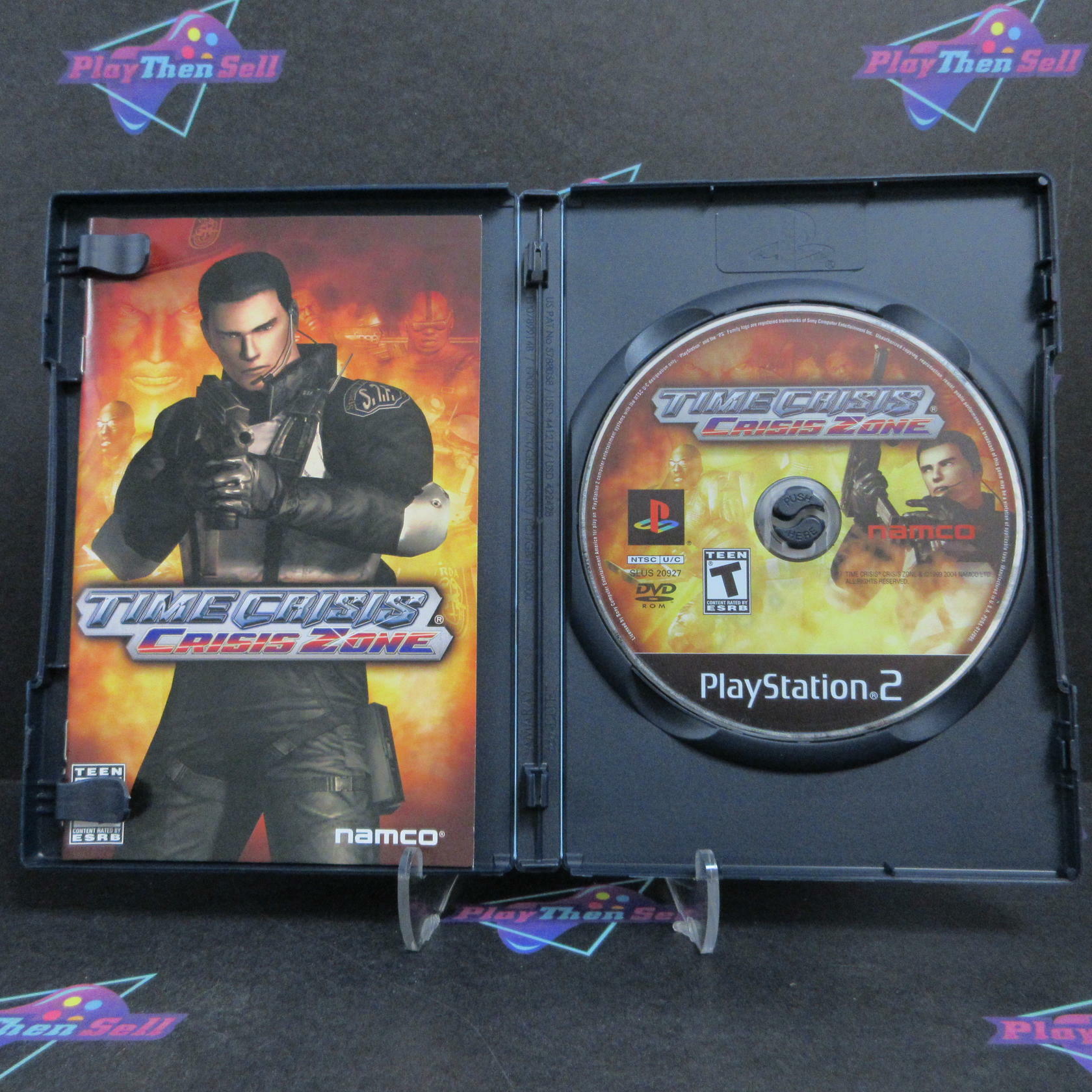 Time Crisis Crisis Zone PS2 PlayStation 2 Complete - Excellent