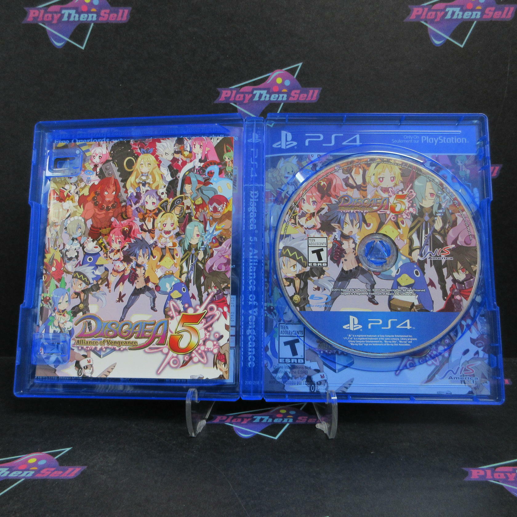 Disgaea 5 Alliance of Vengeance PS4 PlayStation 4 Complete - Refurbished