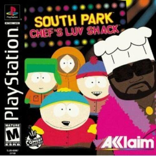 South Park Chefs Luv Shack PS1 PlayStation 1 + Reg Card Complete - Refurbished